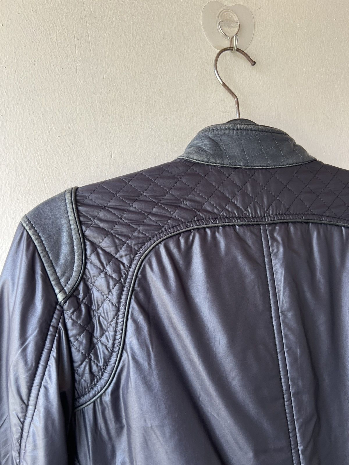 Dolce & Gabbana Vintage 2000s Dolce & Gabbana Fade Patina Cafe Racer Jacket Size US M / EU 48-50 / 2 - 17 Thumbnail