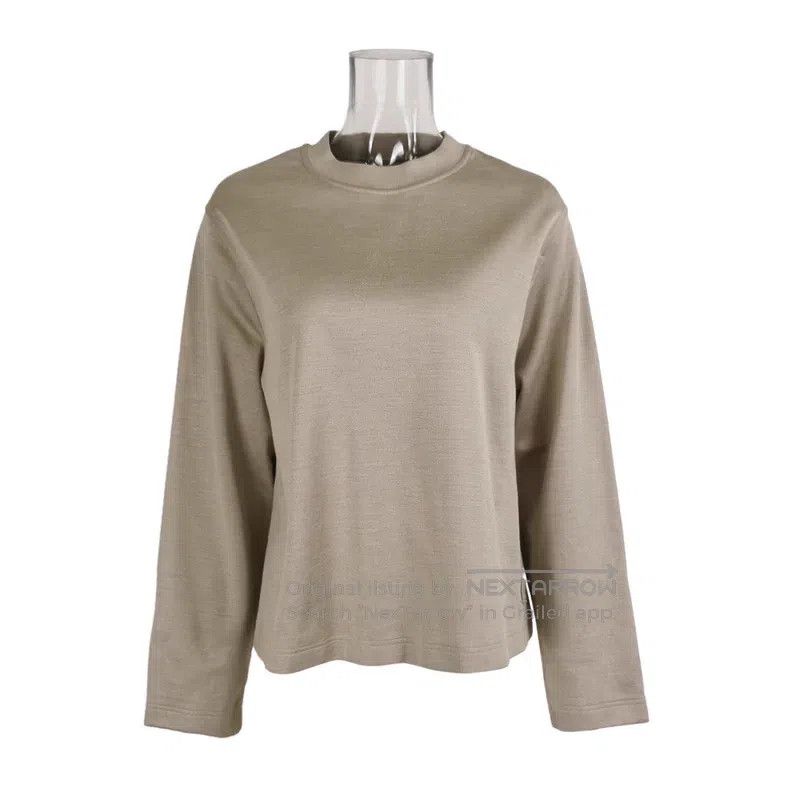 Hermes Hermes Silk and Cotton Blended Solid Color 'Saddle Stitch' Size XS / US 0-2 / IT 36-38 - 1 Thumbnail