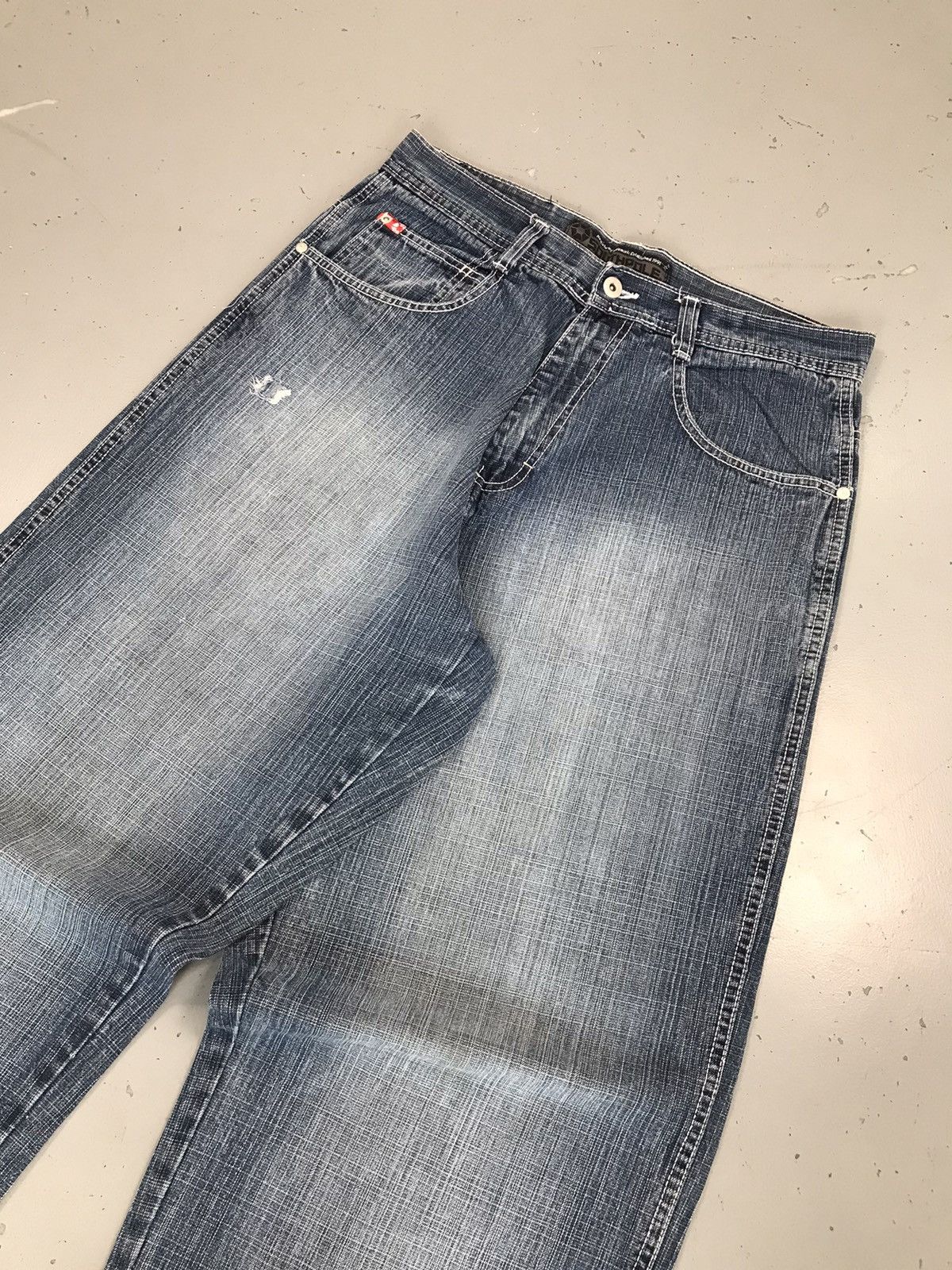 Bundle of 3 vintage Southpole tabs baggy fit denim 34x33