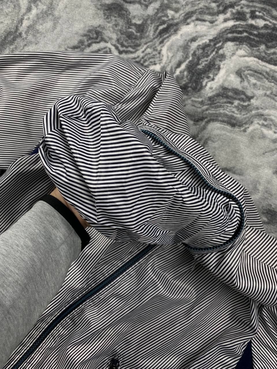 Lacoste Vintage Chemise Lacoste Bomber Jacket Striped Size US M / EU 48-50 / 2 - 14 Thumbnail