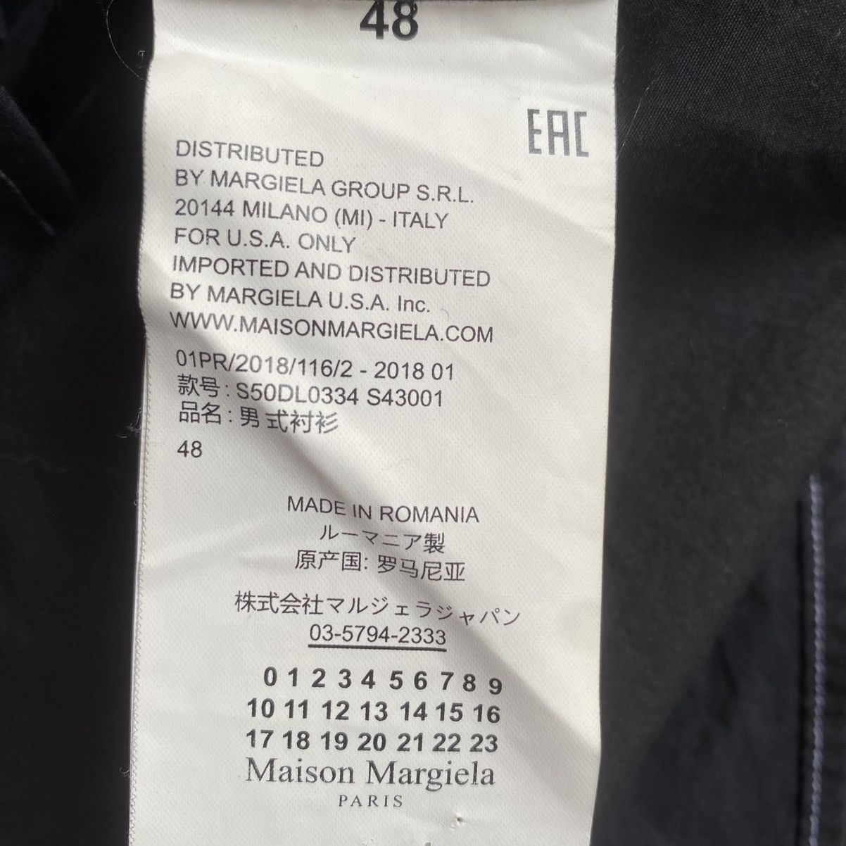 Maison Margiela SS18 Contrast Stitch Shirt Size US M / EU 48-50 / 2 - 10 Thumbnail