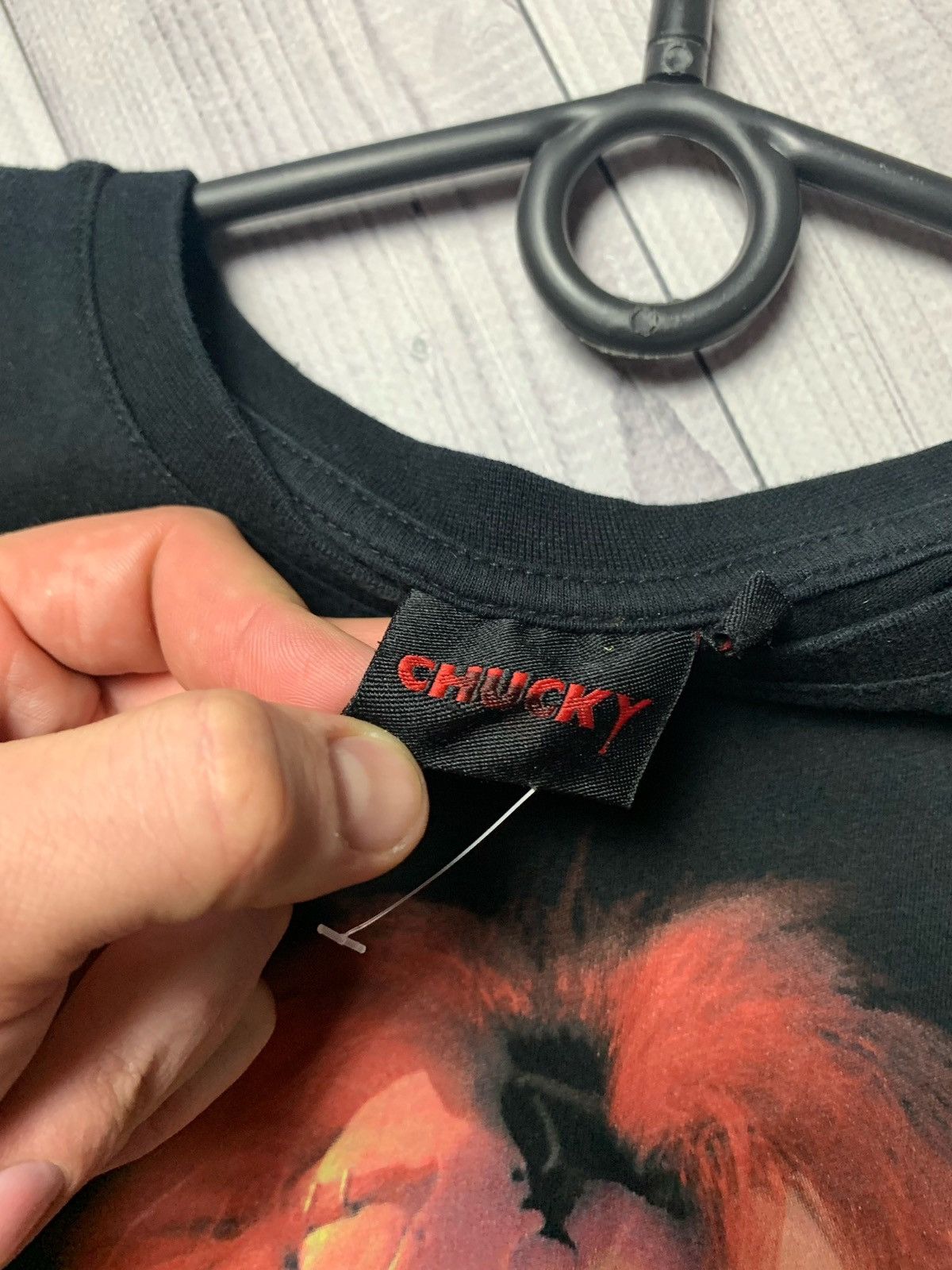 Vintage Chucky horror movie tee Size L/XL Size US L / EU 52-54 / 3 - 4 Thumbnail