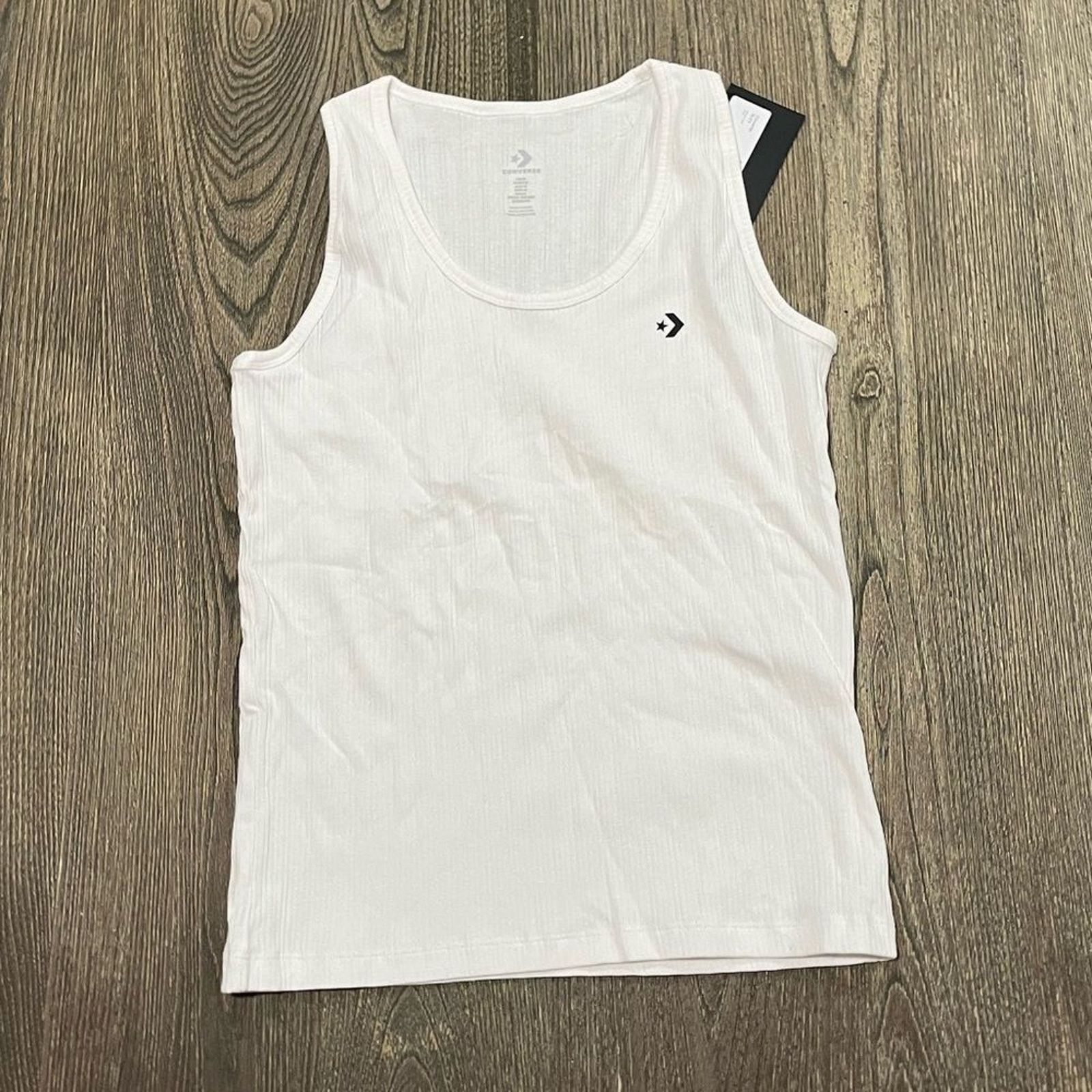 Converse NWT Converse Wordmark Tank Classic Fit Scoop Neck Size M Size M / US 6-8 / IT 42-44 - 1 Thumbnail