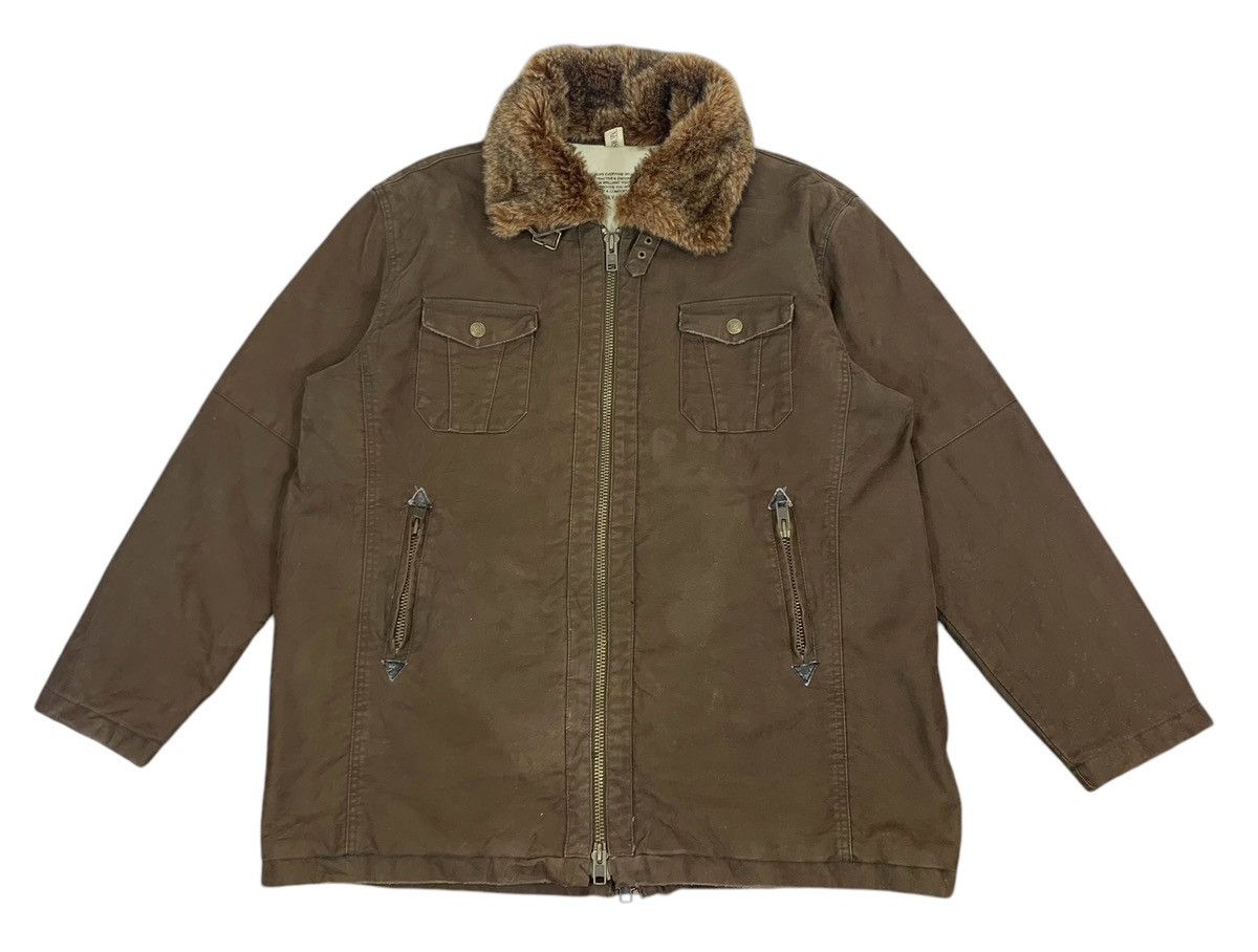 Japanese Brand × Vintage VINTAGE DAILY NEWS COLLECTION FIELD JACKET Size US XL / EU 56 / 4 - 1 Thumbnail