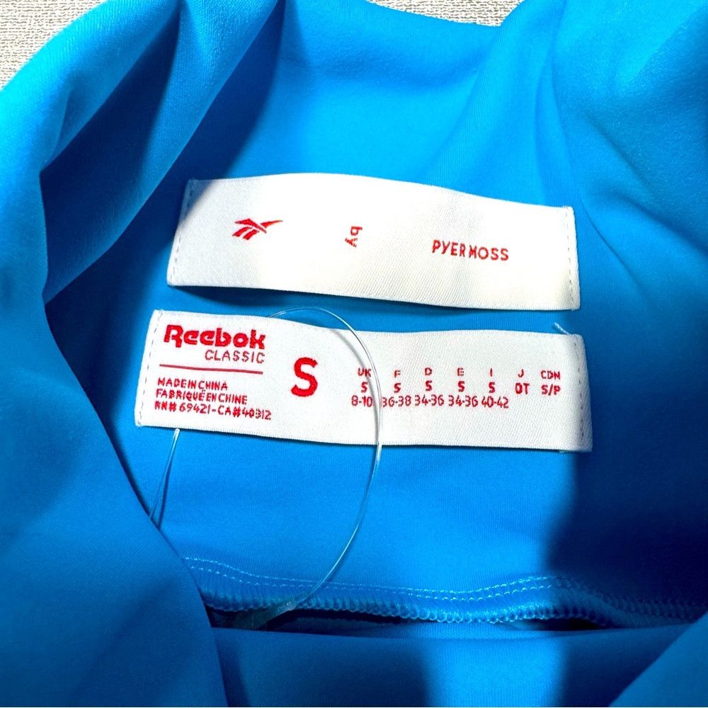Pyer Moss × Reebok NWT New $120 Pyer Moss x Reebok Cropped Logo Turtleneck Top Size S / US 4 / IT 40 - 6 Thumbnail