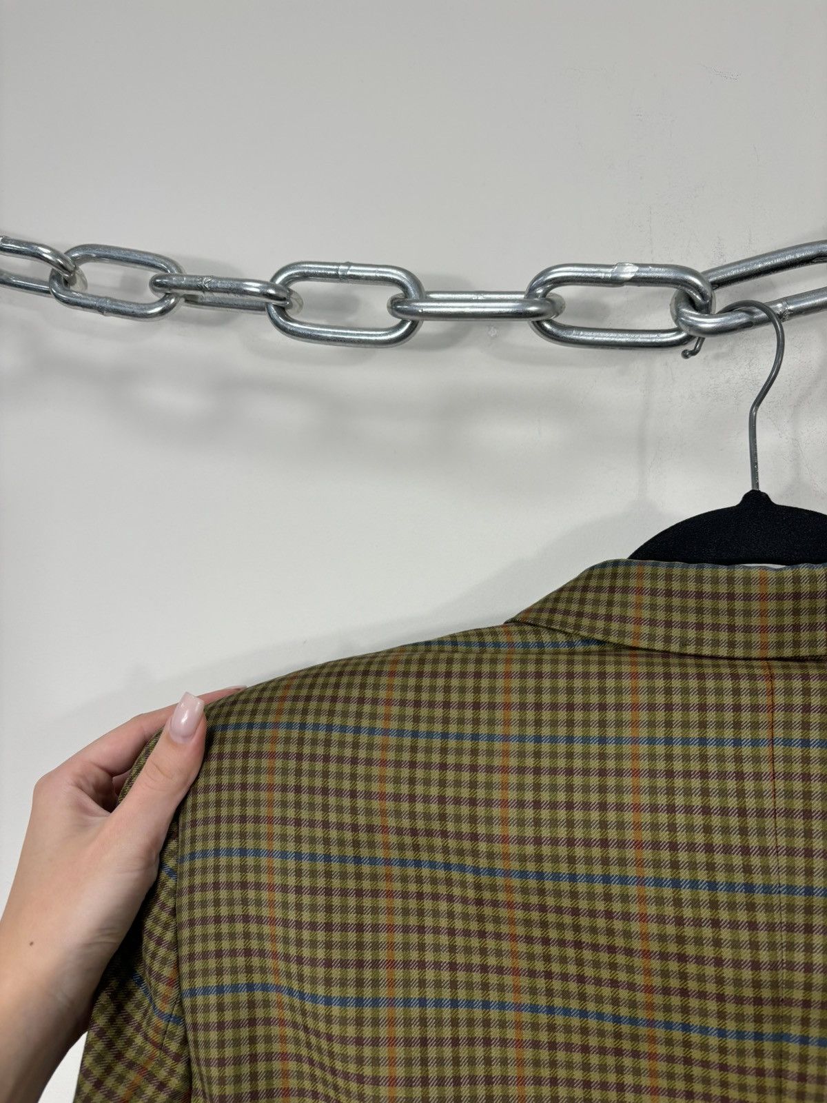Ballantyne Vintage Davide Cenci X Ballantyne Check Wool Blazer Jacket Size 38R - 14 Thumbnail