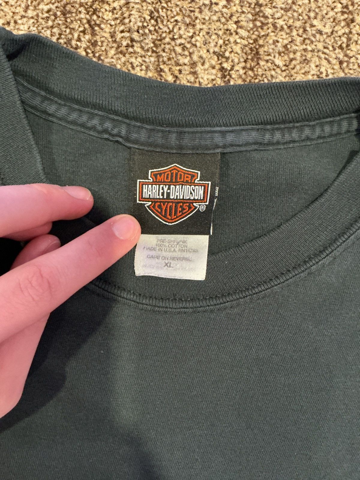 Harley Davidson Vintage Harley Davidson tee Size US XL / EU 56 / 4 - 3 Thumbnail
