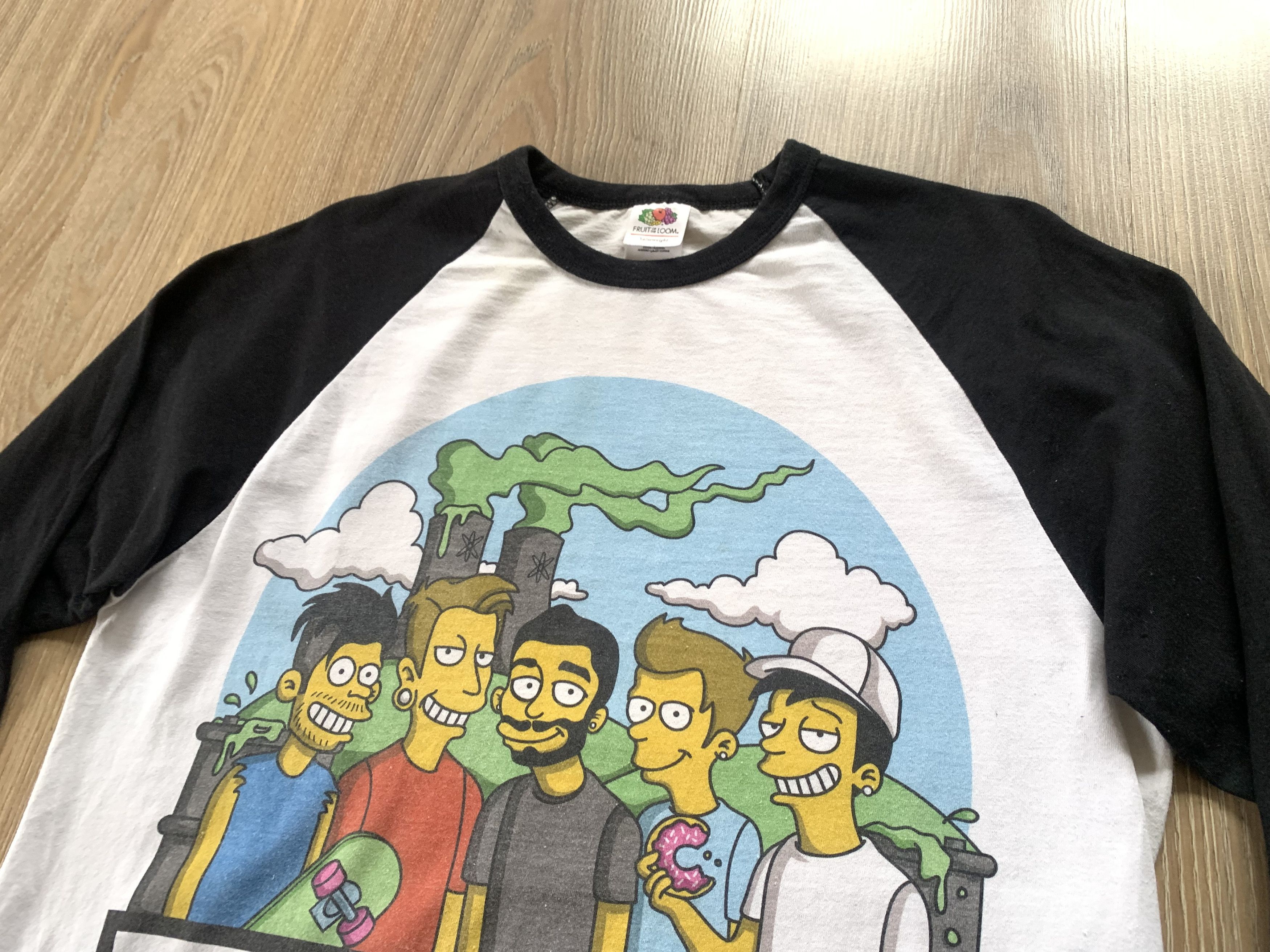 The Simpsons Mens The Simpsons A Day to Remember Cotton Long Sleeve Size US M / EU 48-50 / 2 - 4 Thumbnail