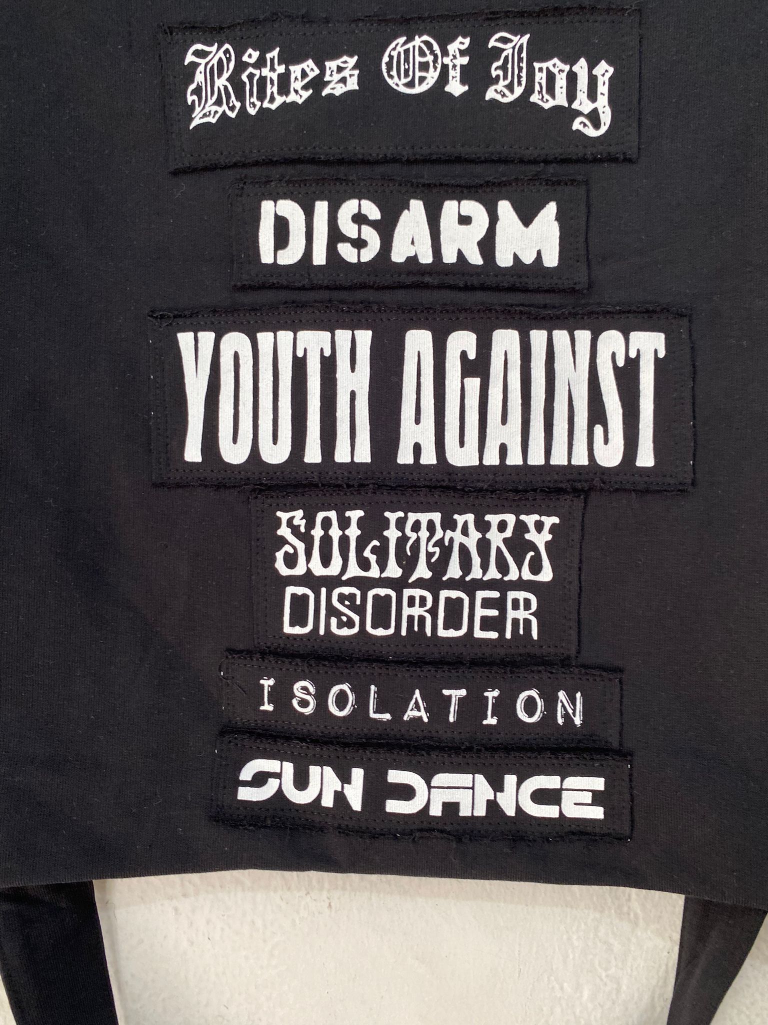 Raf Simons Disarm Youth Against Sling Messenger Bag Size ONE SIZE - 2 Thumbnail