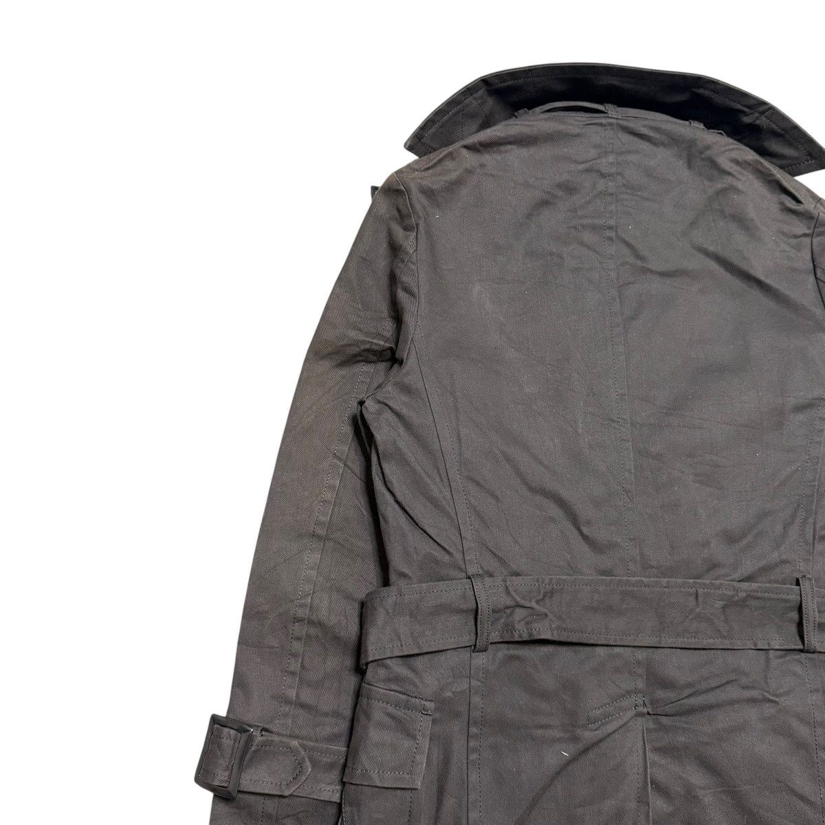 Yohji Yamamoto Y’s Yohji Yamamoto Hard Cotton Leather Coat Size US S / EU 44-46 / 1 - 14 Thumbnail
