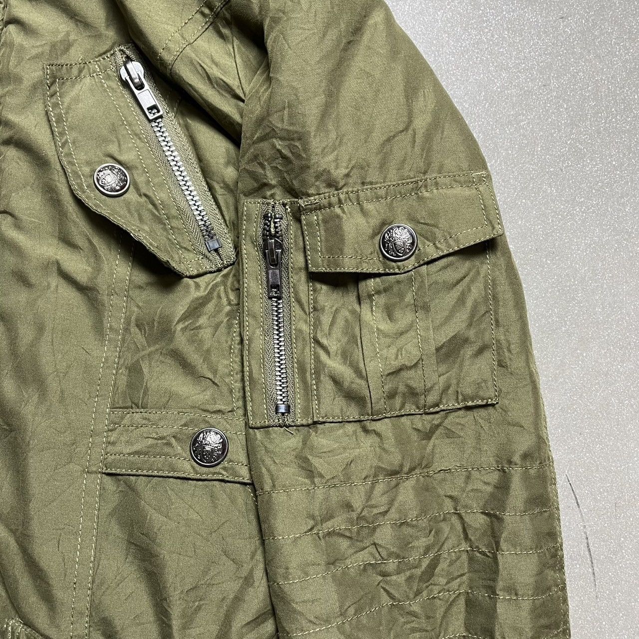 If Six Was Nine × Japanese Brand × Le Grande Bleu (L.G.B.) Japanese Brand Military Style Jacket fur Hoodie Size US M / EU 48-50 / 2 - 15 Thumbnail