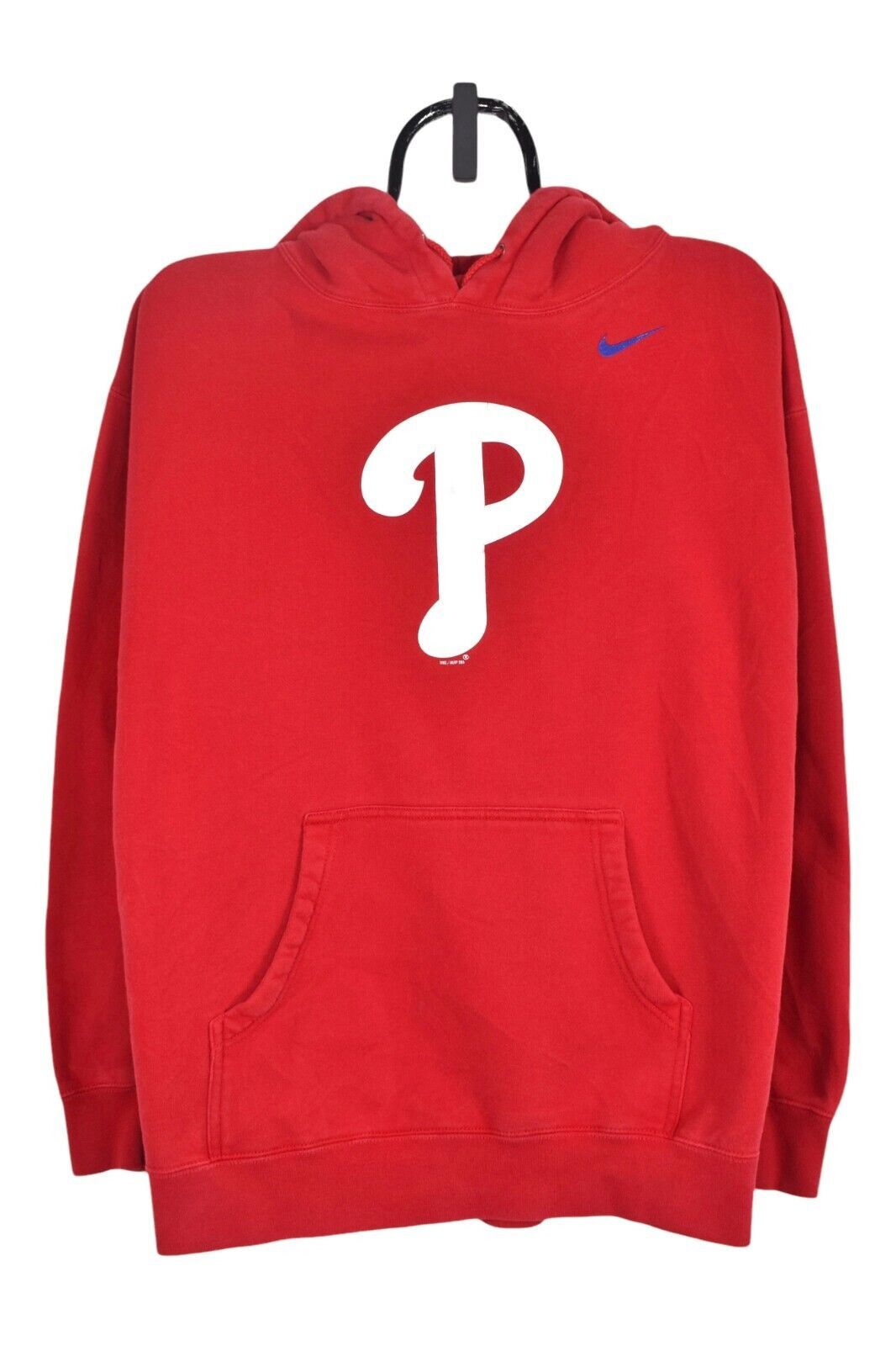 Nike Vintage Philadelphia phillies hoodie (L), red MLB Nike grap Size US L / EU 52-54 / 3 - 1 Thumbnail