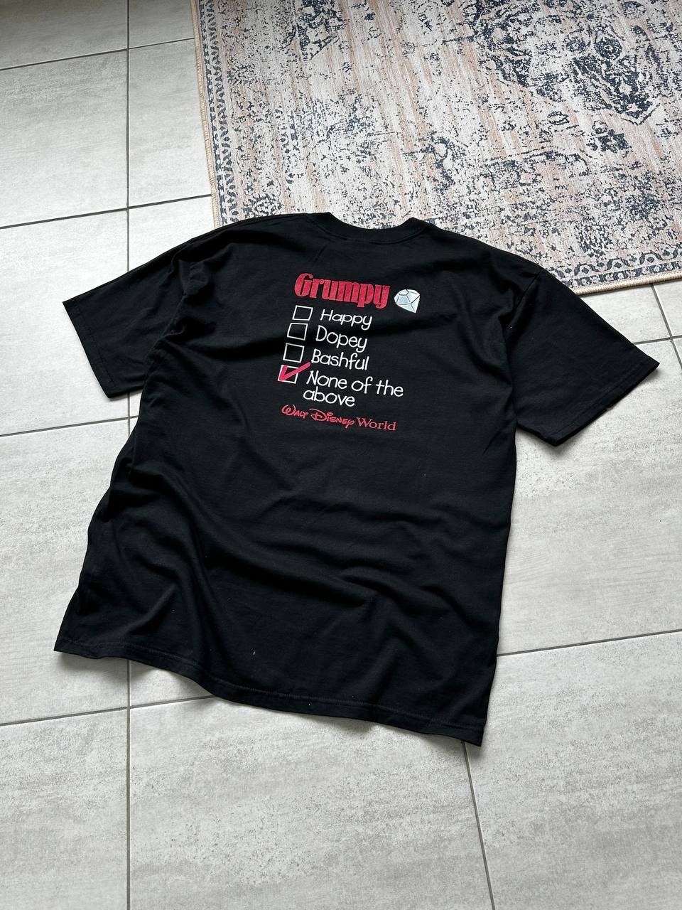 Disney × Vintage Vintage Grumpy Snow White Seven Dwarfs Disney T-Shirt Size US L / EU 52-54 / 3 - 8 Thumbnail