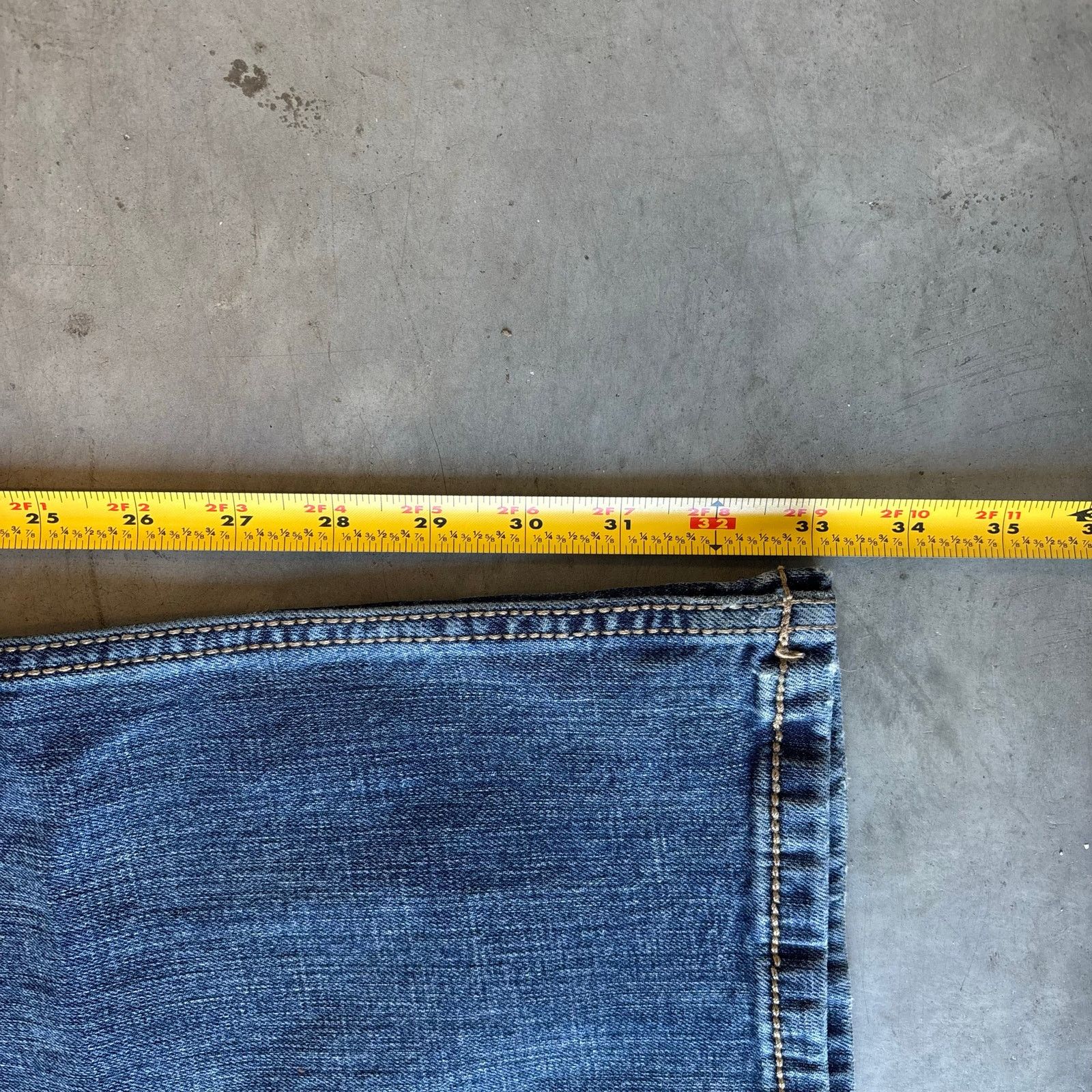 Wrangler y2k vintage faded washed slim bootcut jeans Size US 30 / EU 46 - 3 Thumbnail
