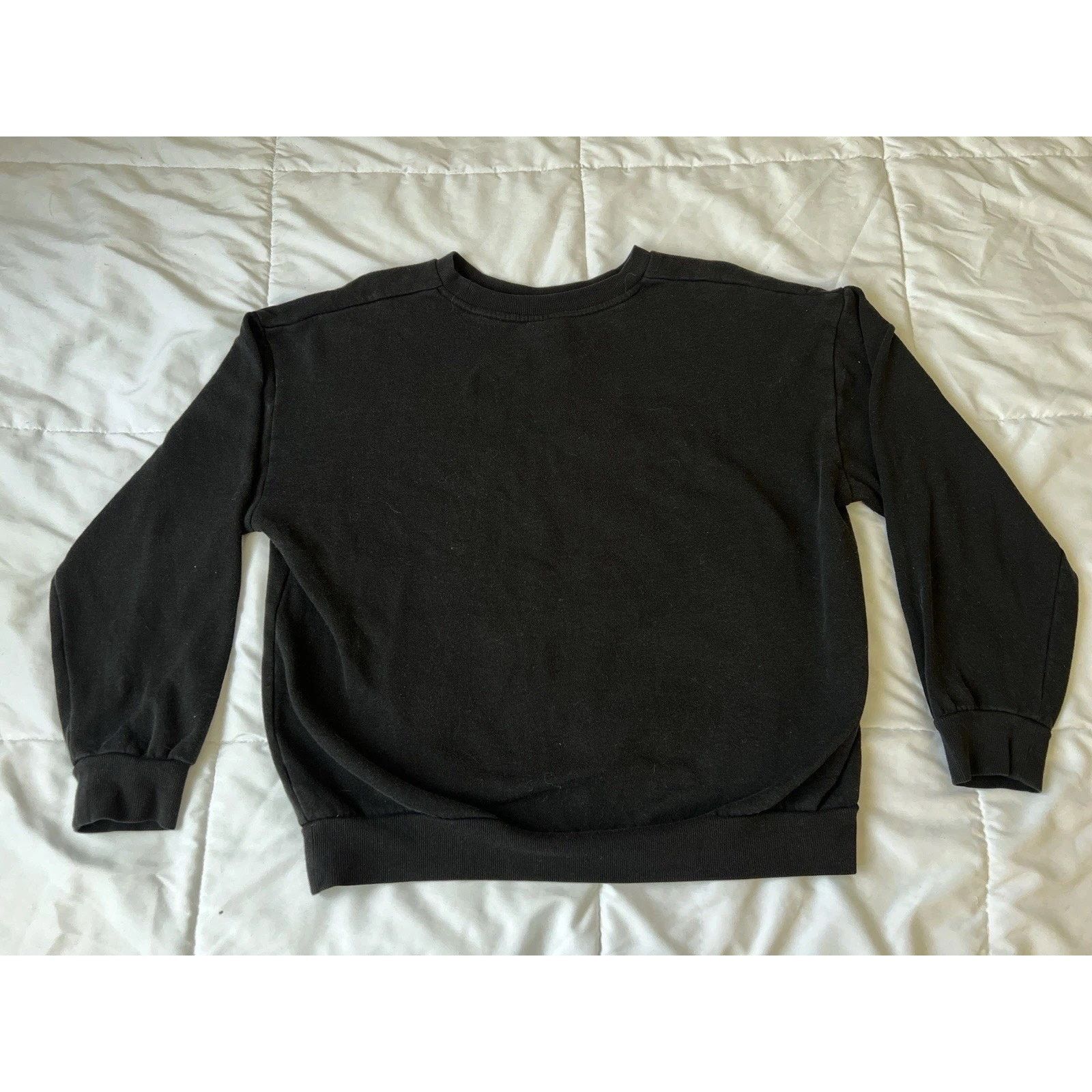 Disney Mickey & Co. Women’s Large Crewneck Pullover Black Disney Size L / US 10 / IT 46 - 2 Thumbnail