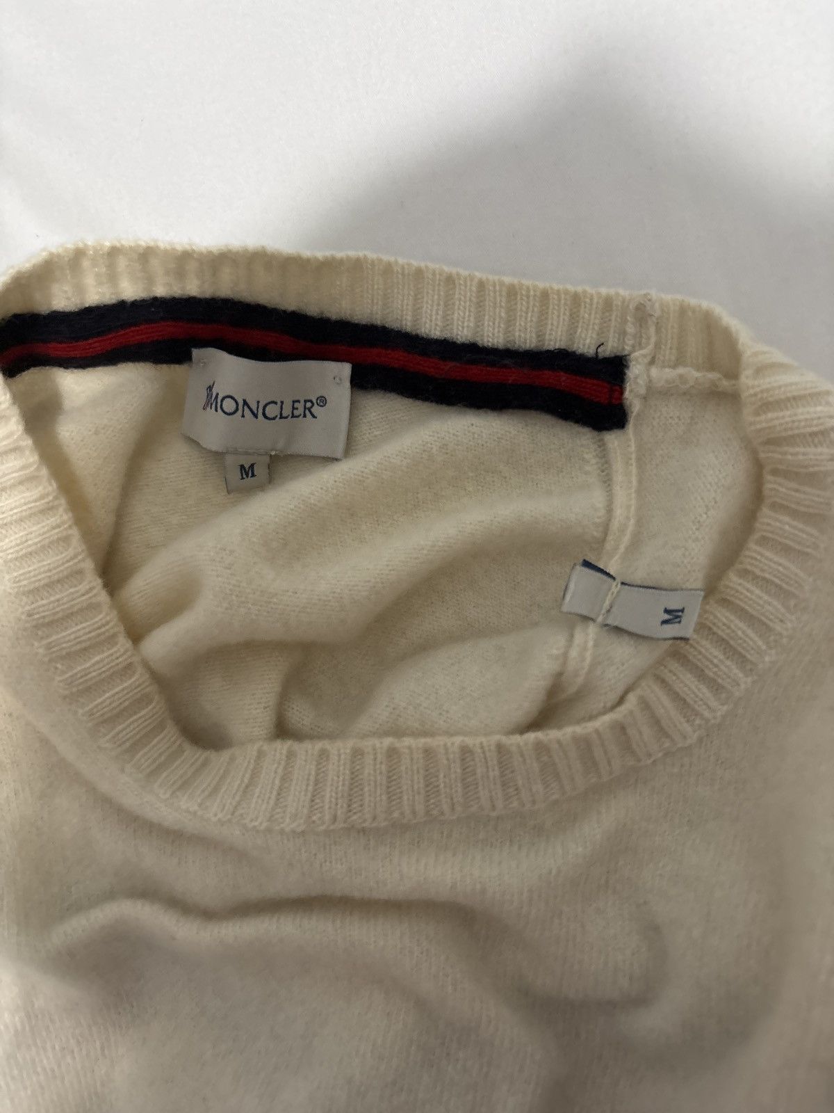 Moncler Vintage Moncler Wool Sweater Striped Size US M / EU 48-50 / 2 - 13 Thumbnail