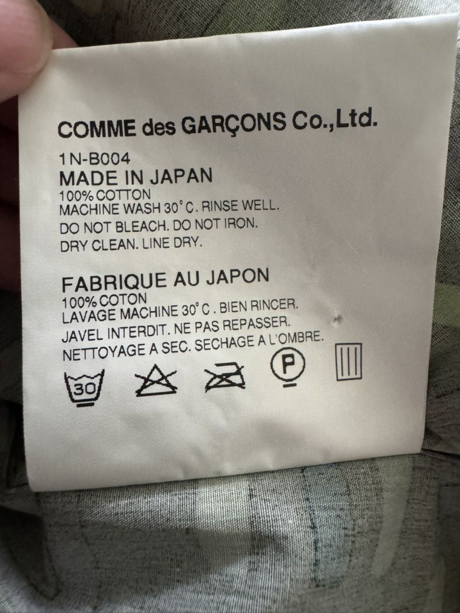 Comme des Garcons NWT 2014 Comme Des Garcon BLACK Button Up Shirt Size US M / EU 48-50 / 2 - 7 Thumbnail