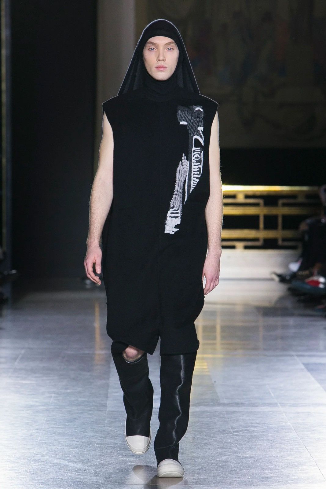 Rick Owens Rick Owens Elephant Boots, Leather Moody Boots Size 11 Size US 11 / EU 44 - 13 Thumbnail