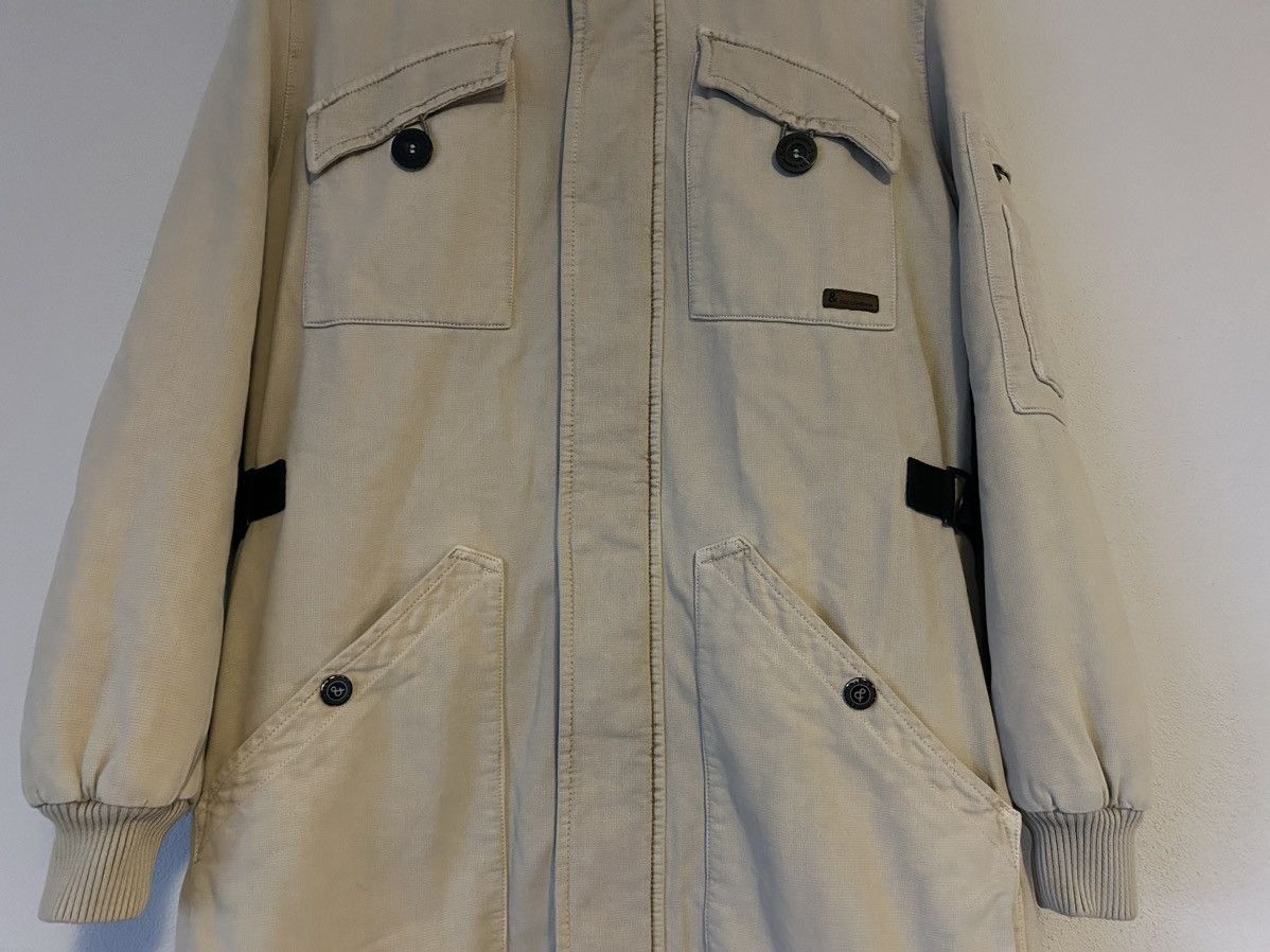 Dolce & Gabbana Dolce & Gabbana Beige Oversized Parka Coat Size US M / EU 48-50 / 2 - 4 Thumbnail