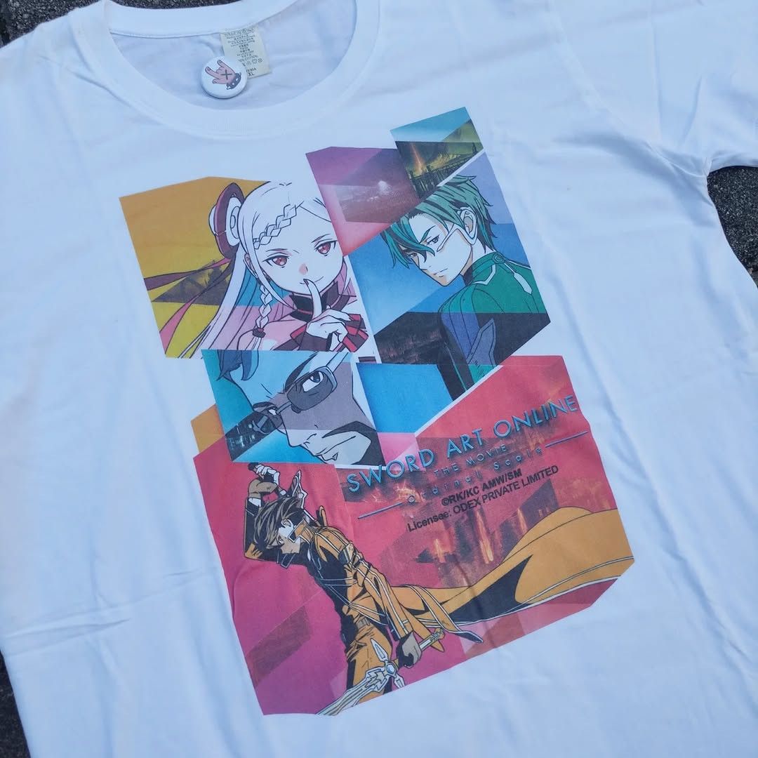 Anime Sword Art Online Ordinal Scale Promo Tee Size US XL / EU 56 / 4 - 2 Thumbnail