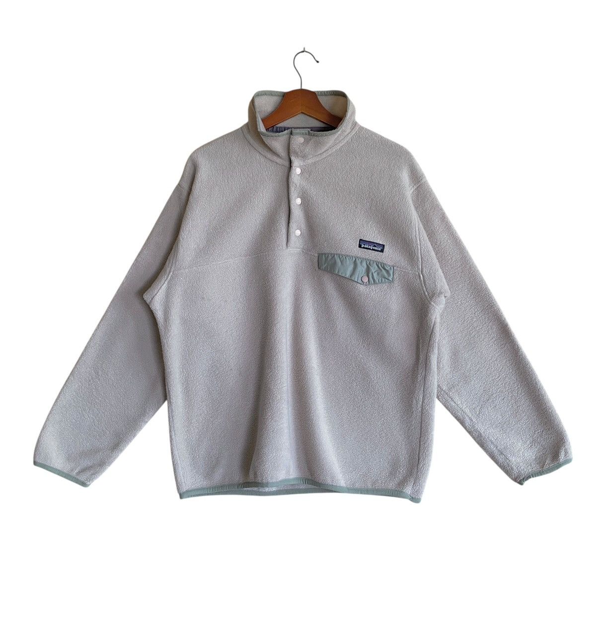 Patagonia Very Rare Vintage Brand Patagonia Snap Button Fleece 1990s Size US M / EU 48-50 / 2 - 1 Thumbnail