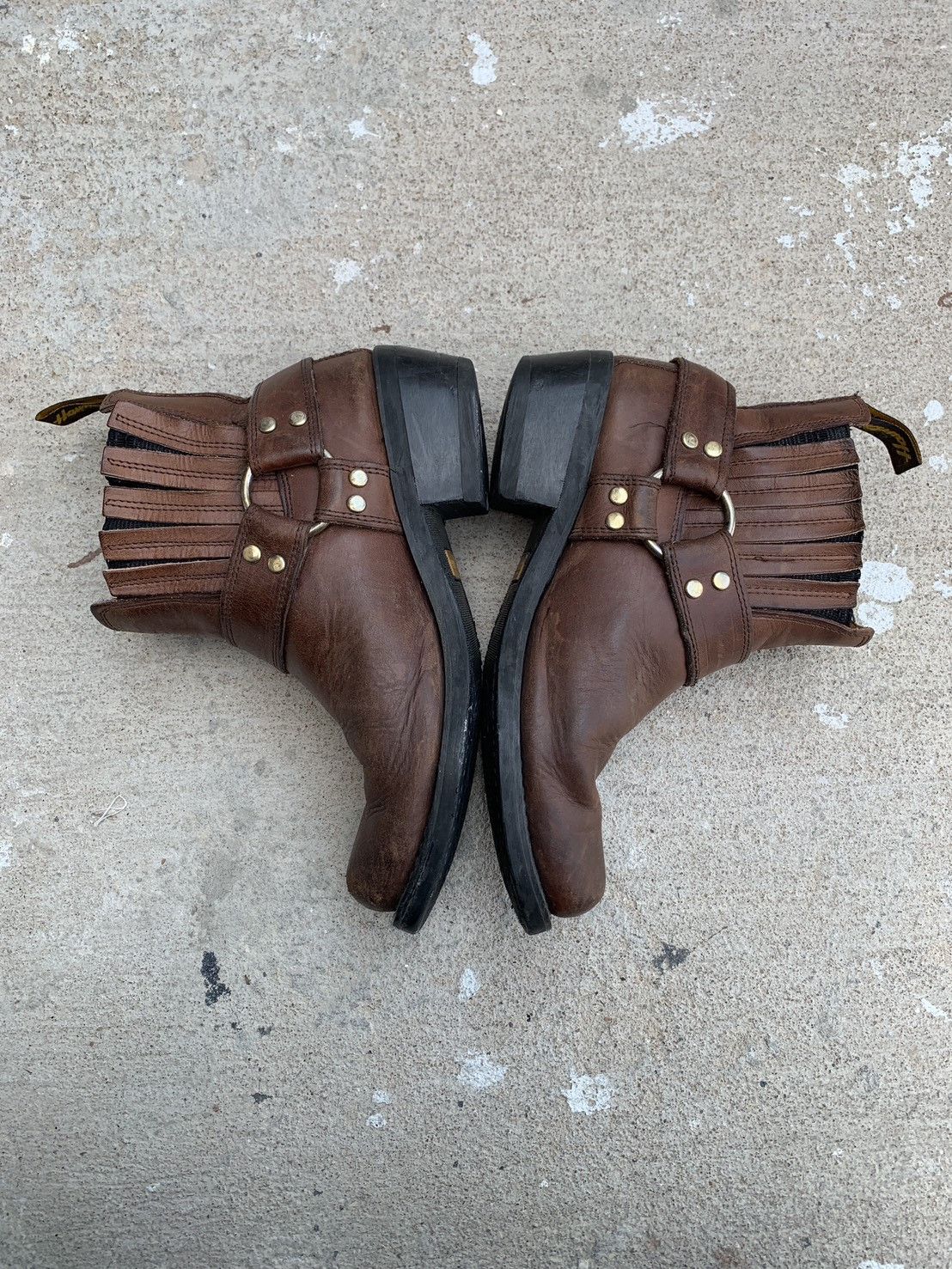 Genuine Leather Vintage Engineer Leather Boots Size US 9 / EU 42 - 4 Thumbnail