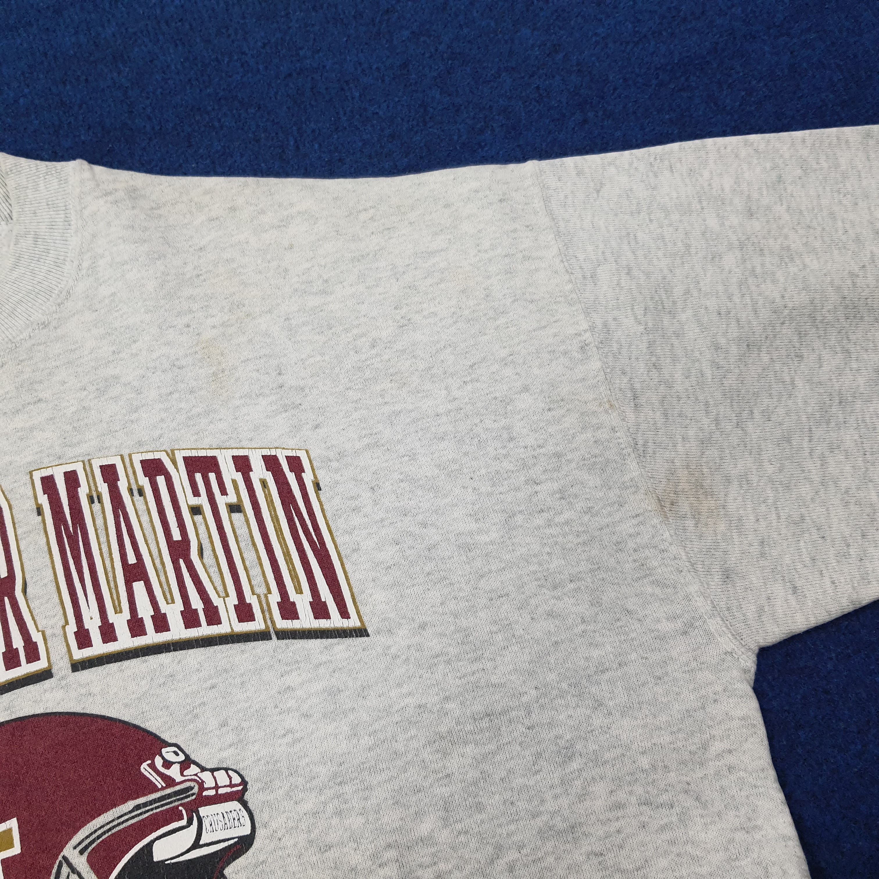 Fruit Of The Loom Vintage Brother Martin Football Sweatshirt C266N26 Size US L / EU 52-54 / 3 - 11 Thumbnail