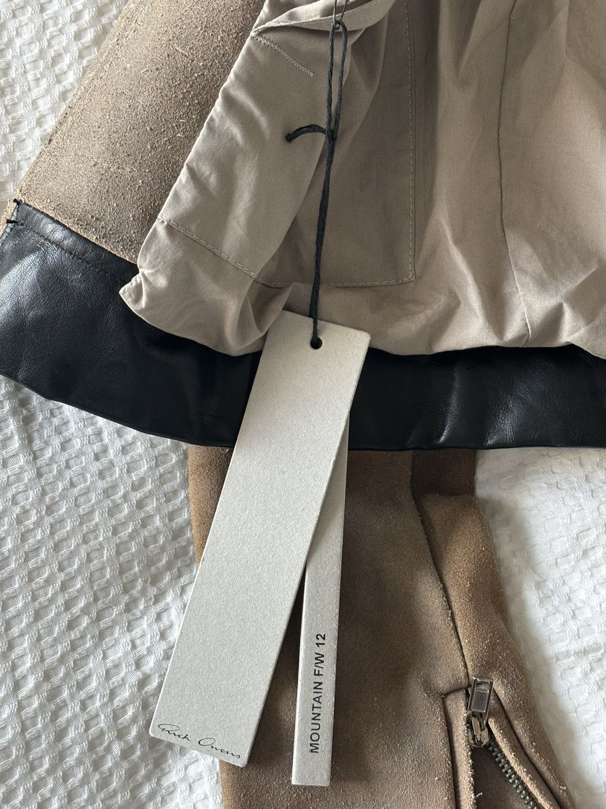 Rick Owens Rick Owen’s suede leather bomber Size S / US 4 / IT 40 - 9 Thumbnail