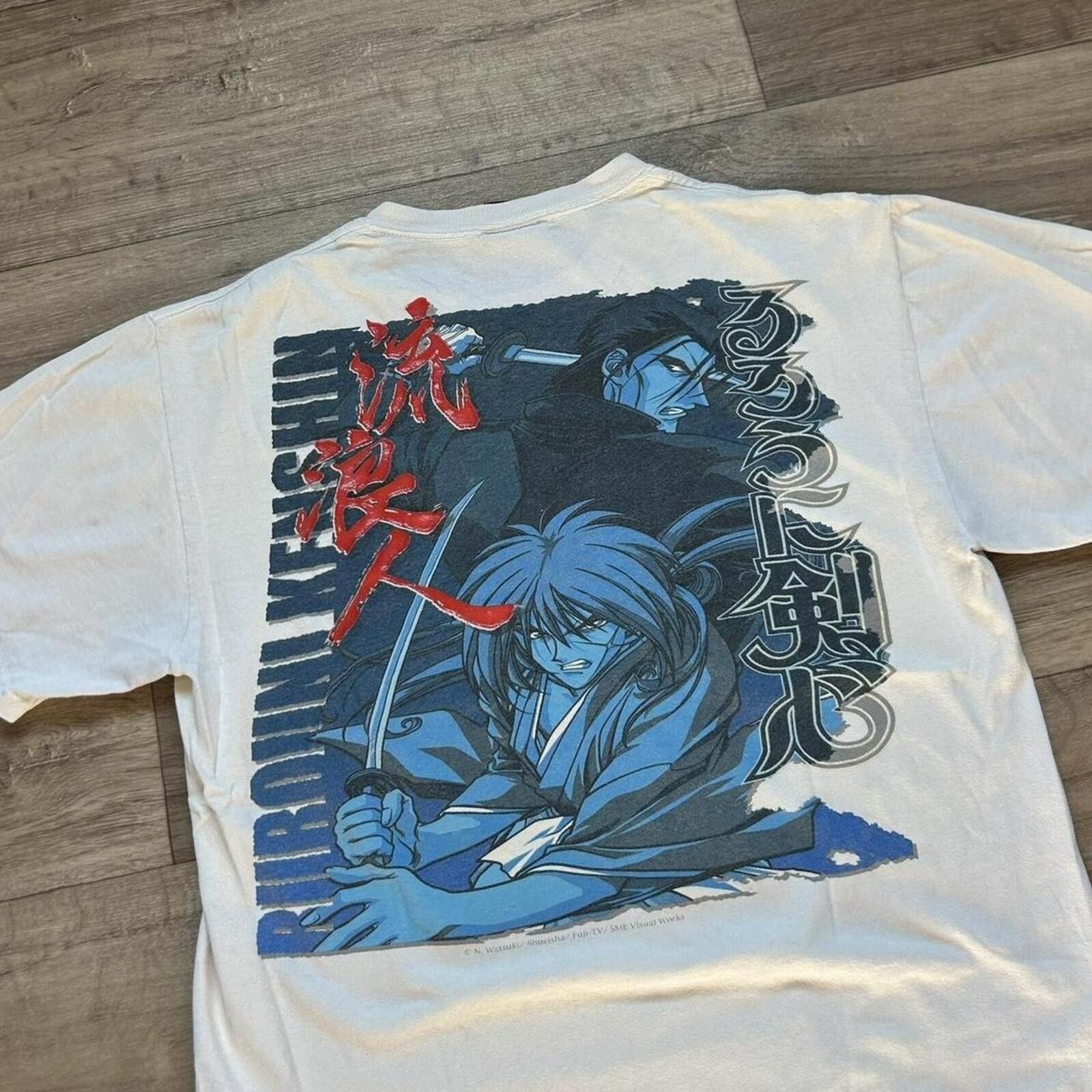 Other Vintage Rurouni Kenshin T Shirt ODM Anime tee size M grail Size US M / EU 48-50 / 2 - 2 Thumbnail