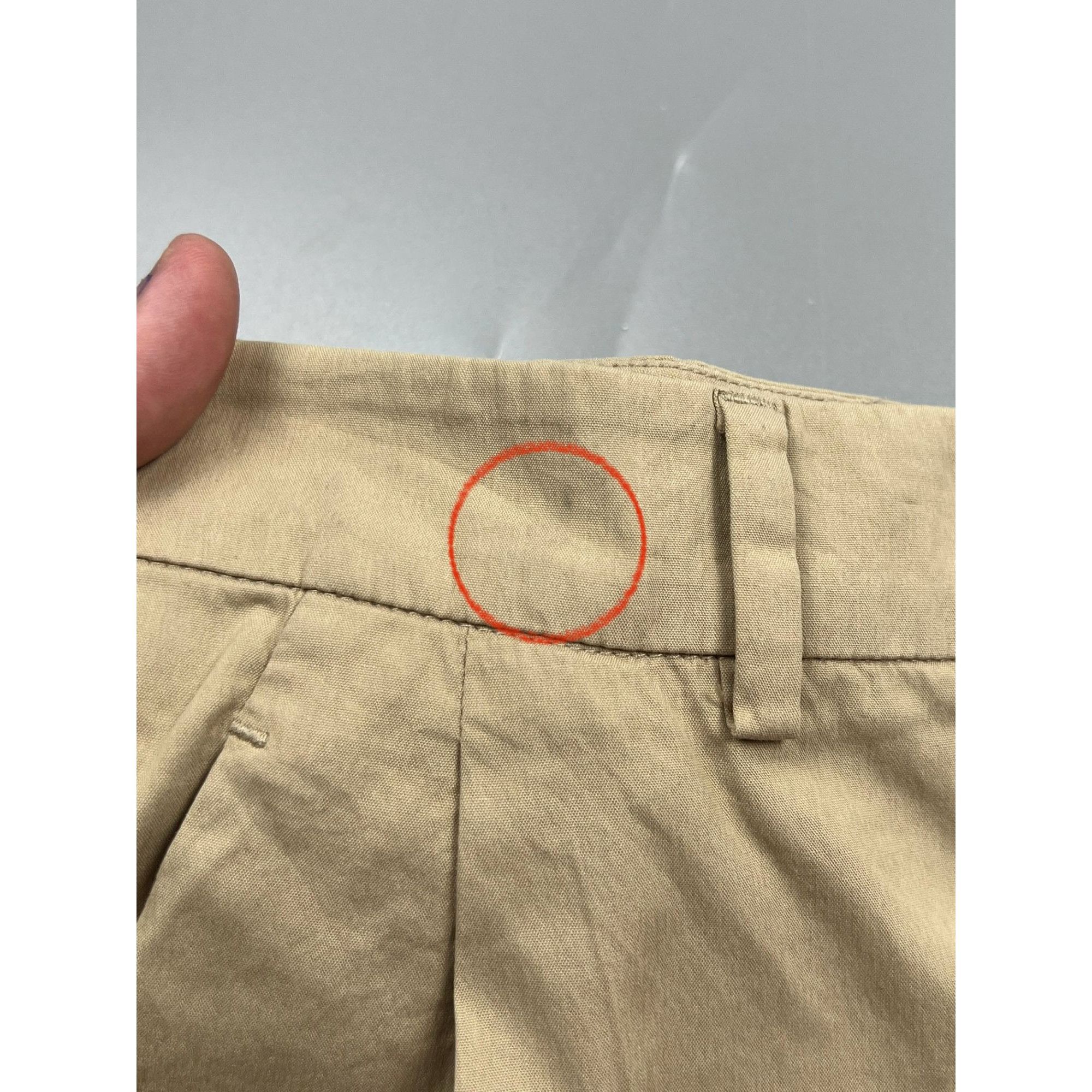 Prada Prada Flared Chino Shorts (Y0832) Size 26" / US 2 / IT 38 - 13 Thumbnail