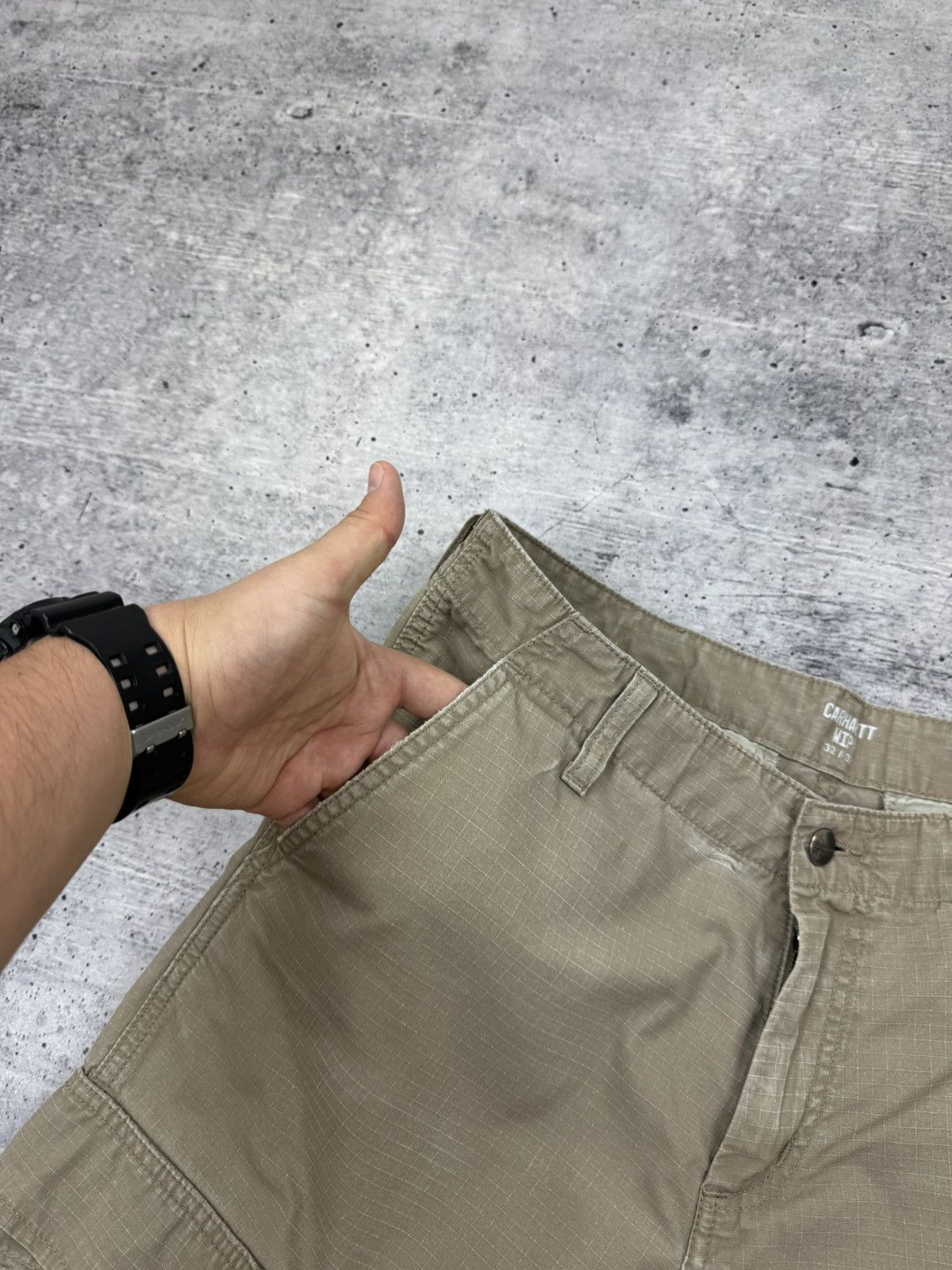 Carhartt Wip Vintage Carhartt WIP Regular Aviation Cargo Pants Trousers M Size US 32 / EU 48 - 14 Thumbnail