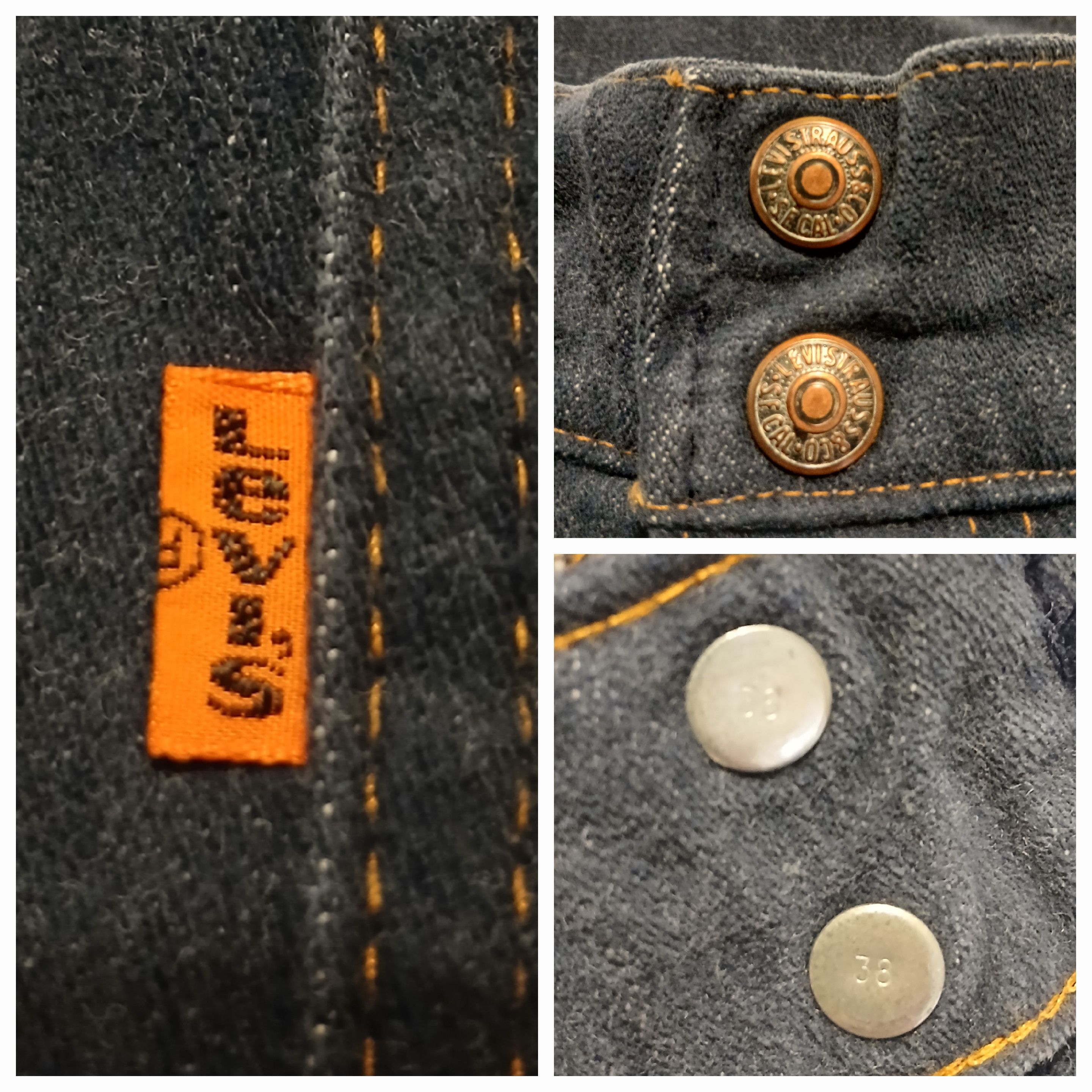 Levi's × Vintage 1975 Levi's Orange Tab Bell Bottom Bush Pants Jeans 30x29 Size 30" / US 8 / IT 44 - 5 Thumbnail