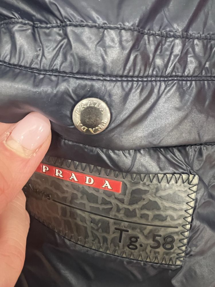 Prada Prada Vintage Puffer Jacket Size US XL / EU 56 / 4 - 4 Thumbnail