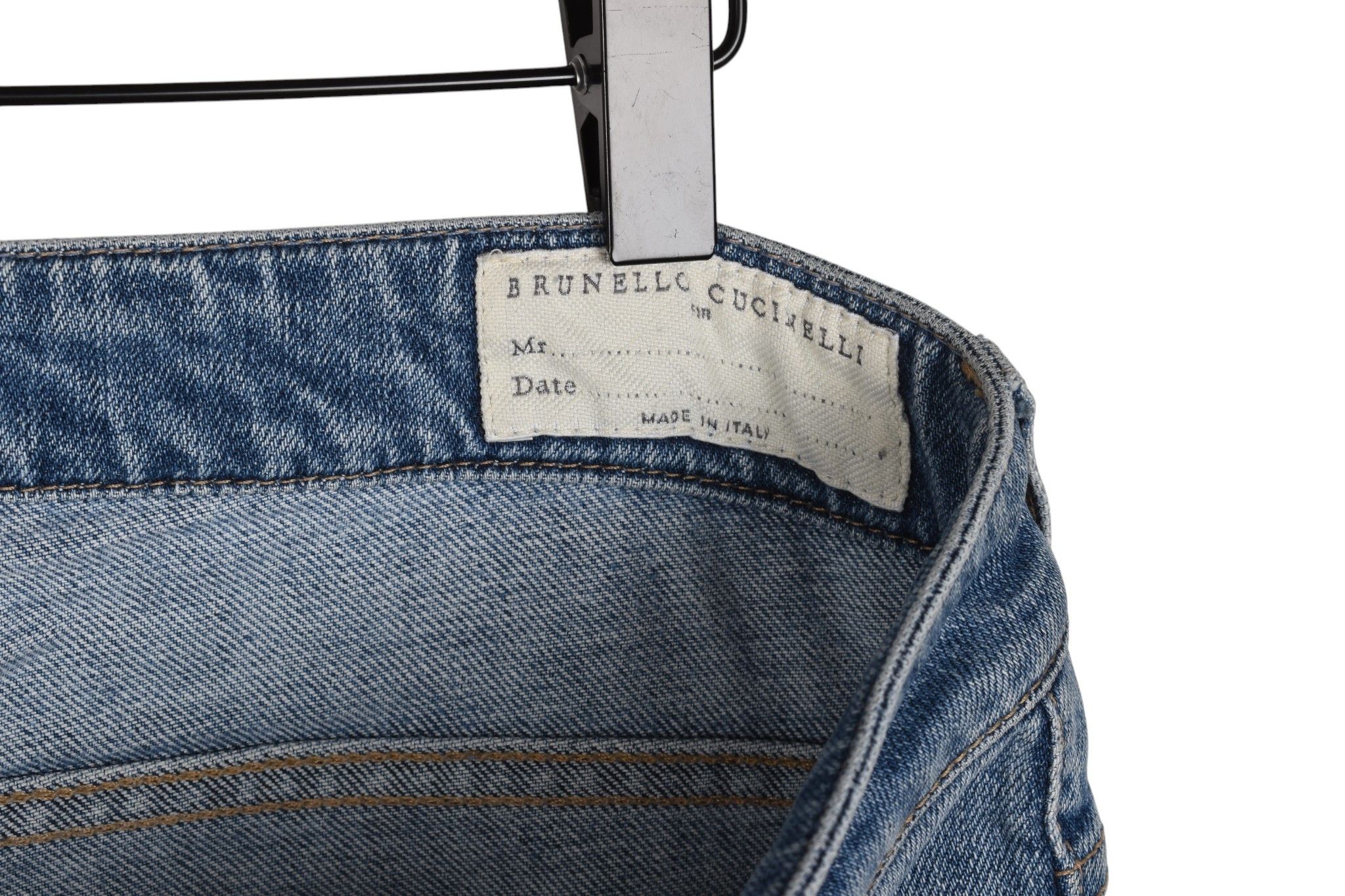 Brunello Cucinelli Brunello Cucinelli Skinny Fit Men Stretch Jeans Size 46 Size US 30 / EU 46 - 7 Thumbnail