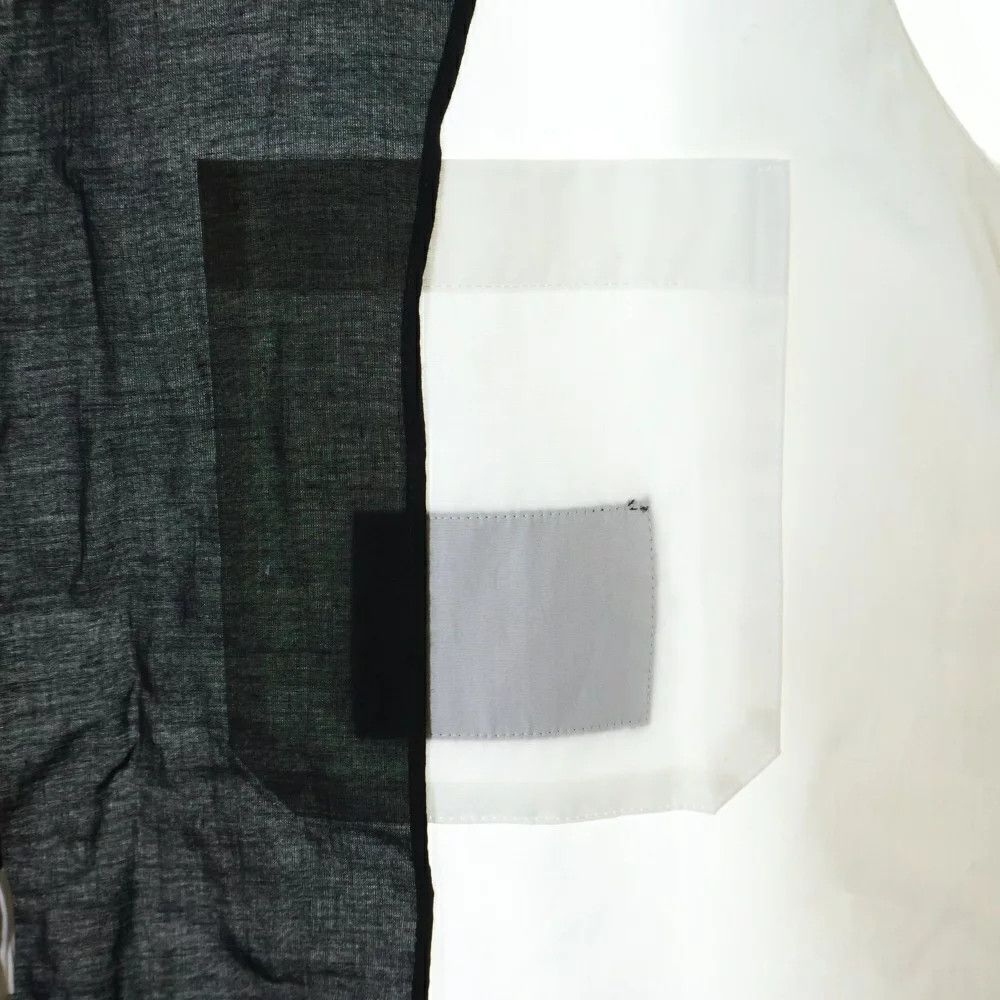Yohji Yamamoto yohji yamamoto pour homme//23AW BLACK AND WHITE SHIRT Size US L / EU 52-54 / 3 - 5 Thumbnail