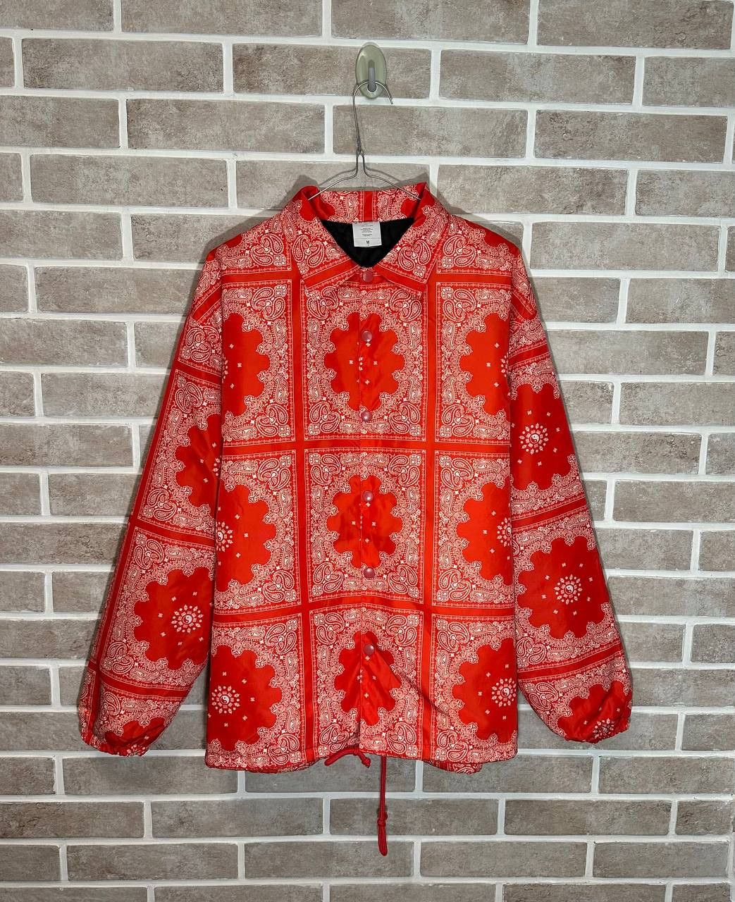 Japanese Brand NAGRI jacket Los Angeles hip hop streetwear Paisley pattern Size US M / EU 48-50 / 2 - 2 Thumbnail