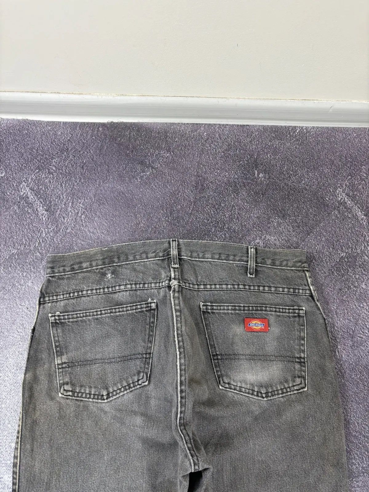 Dickies × Vintage Vintage Dickies USA Faded Gray Work Hype Baggy Pants Jeans Size US 36 / EU 52 - 4 Thumbnail