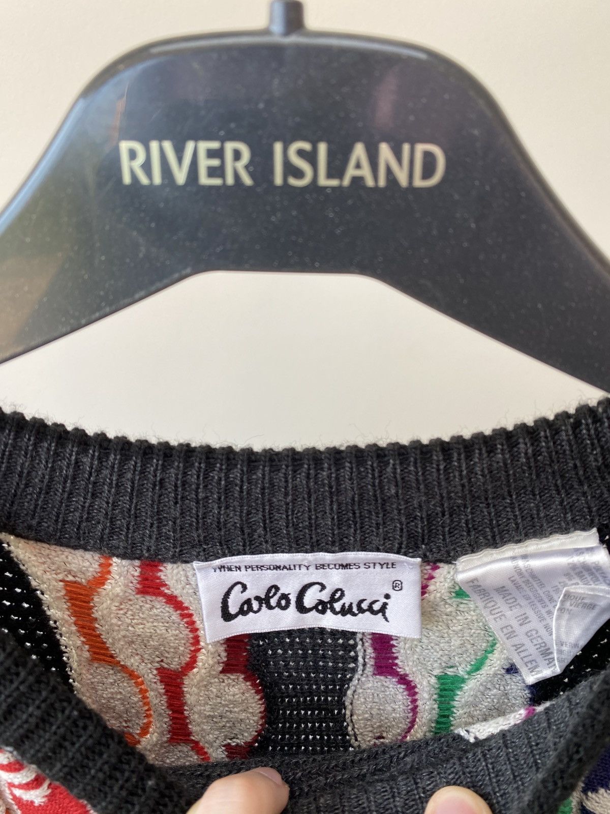 Carlo Colucci Vintage Carlo Colucci 00s Knitted Sweater Size US XL / EU 56 / 4 - 7 Thumbnail