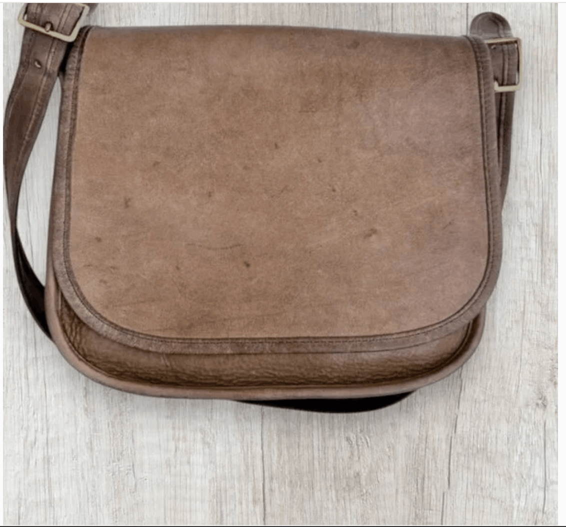 Coach Coach NYC Vintage Brown Leather Messenger Crossbody Bag USA Size ONE SIZE - 4 Thumbnail