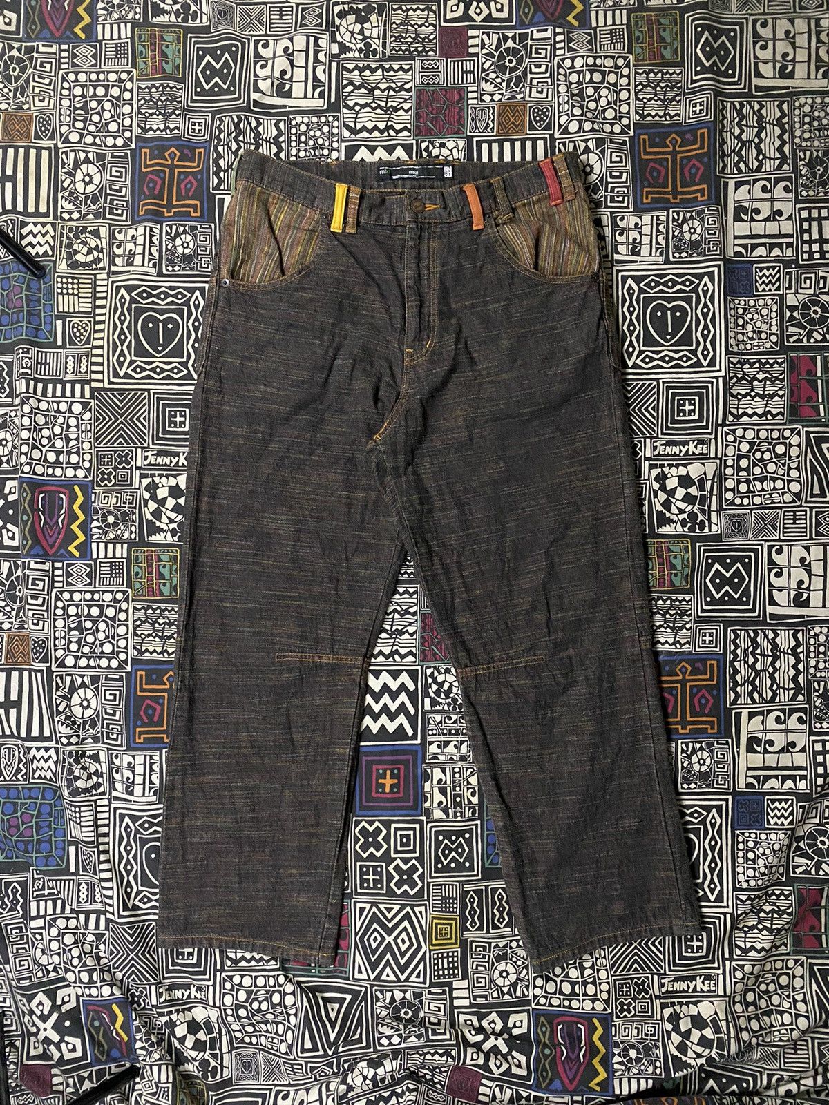 Japanese Brand BreathMINT crayon kapital jeans style Size US 34 / EU 50 - 2 Thumbnail