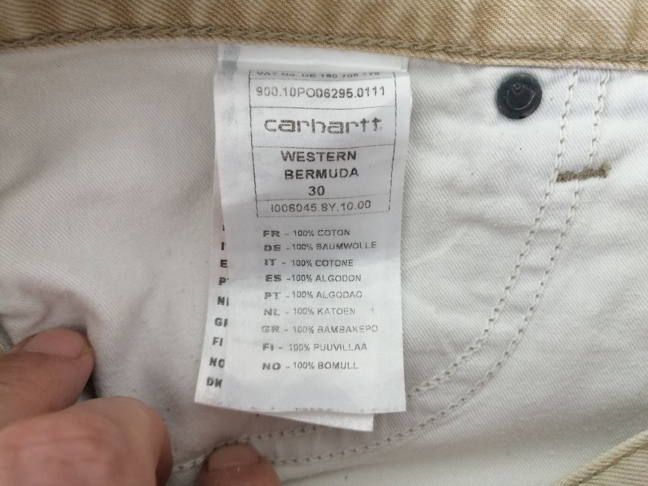 Carhartt × Vintage Carhartt vintage western Bermuda shorts Size US 30 / EU 46 - 5 Thumbnail