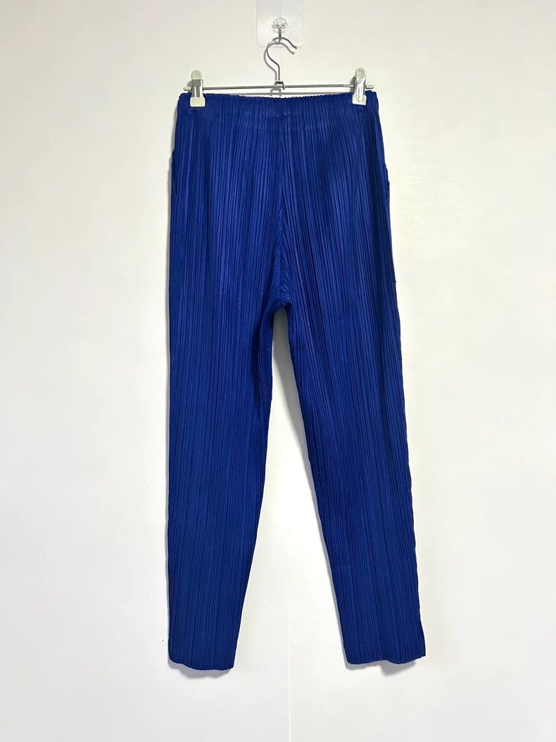 Other Issey Miyake size:2 Dark blue pleated pants Size 30" / US 8 / IT 44 - 2 Thumbnail