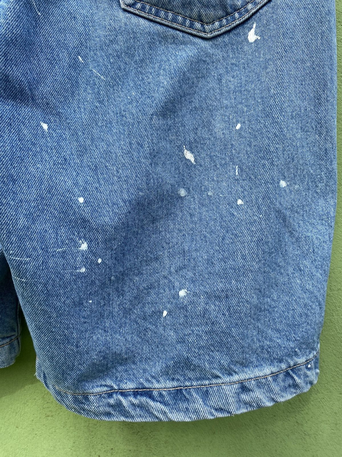 Edwin Edwin Made In Japan Vintage Jeans Shorts Pain Splatter Drip Size US 30 / EU 46 - 11 Thumbnail