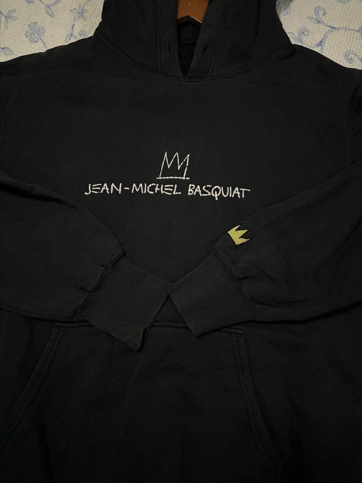 Jean-Michel Basquiat × Vintage VTG Jean micheal bisquat X Uniqlo Jersey Joe Wolcott Hoodie Size US L / EU 52-54 / 3 - 7 Thumbnail