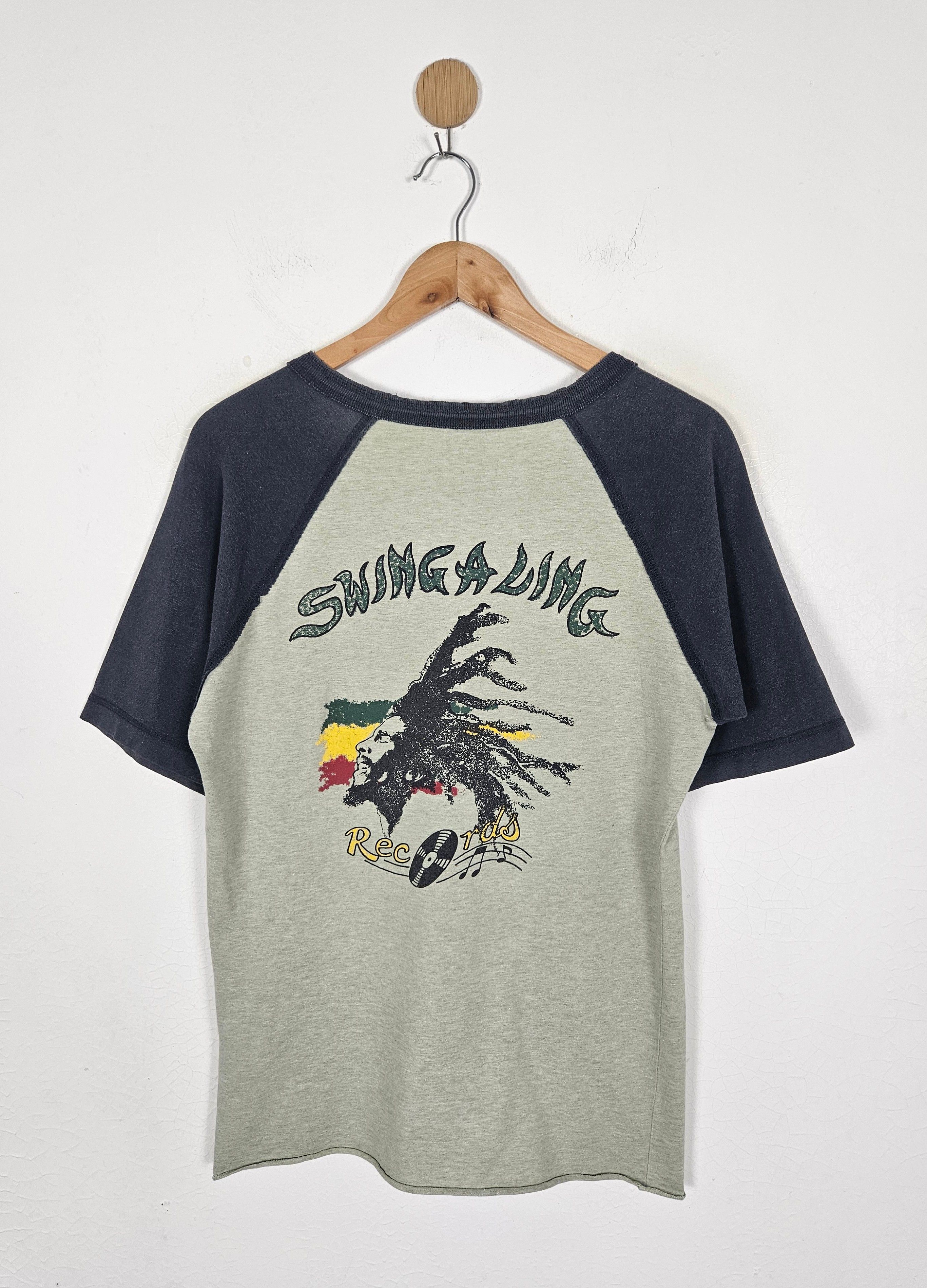 20471120 291295 Homme Buffalo Soldier Swingaling Bob Marley Tee Shirt Size US M / EU 48-50 / 2 - 2 Thumbnail