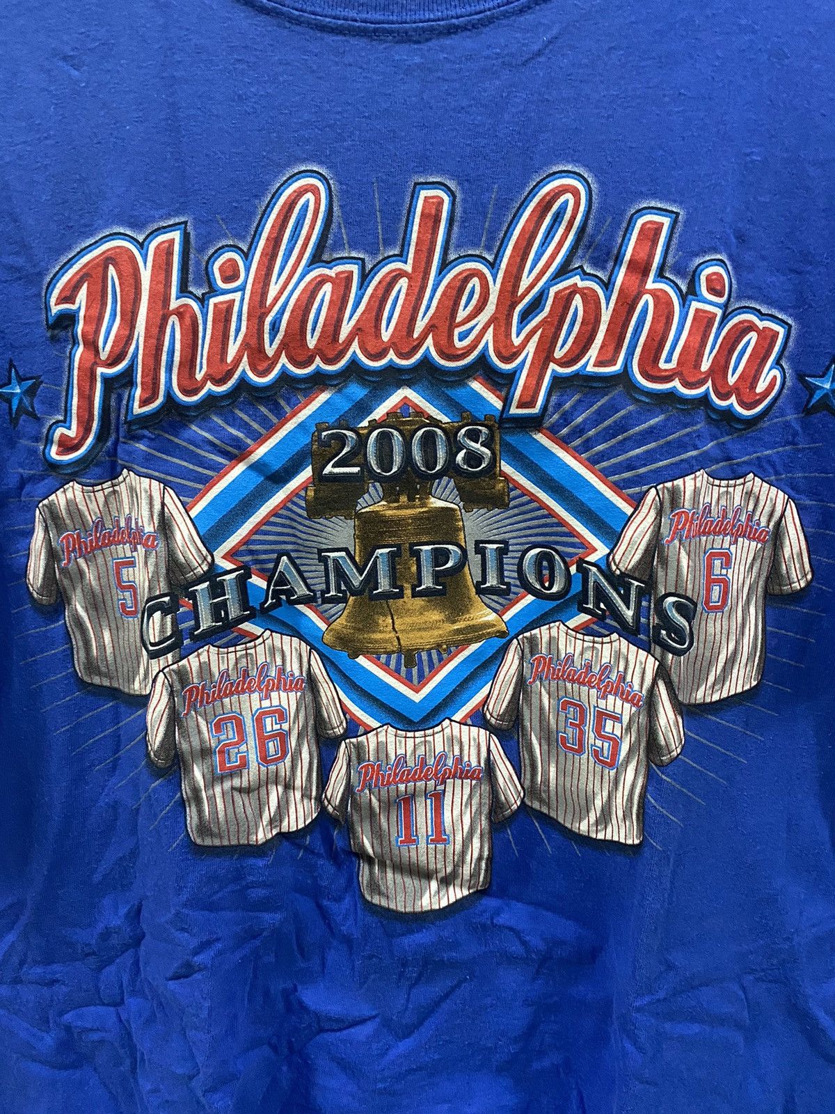MLB Y2k Philadelphia 2008 champions tee Size US M / EU 48-50 / 2 - 3 Thumbnail