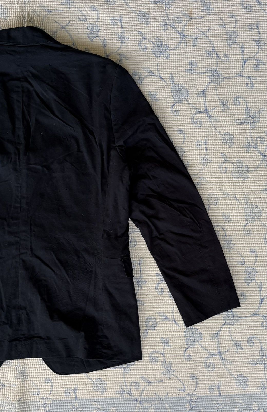 Lemaire Lemaire Blue Black Coat Size US M / EU 48-50 / 2 - 10 Thumbnail