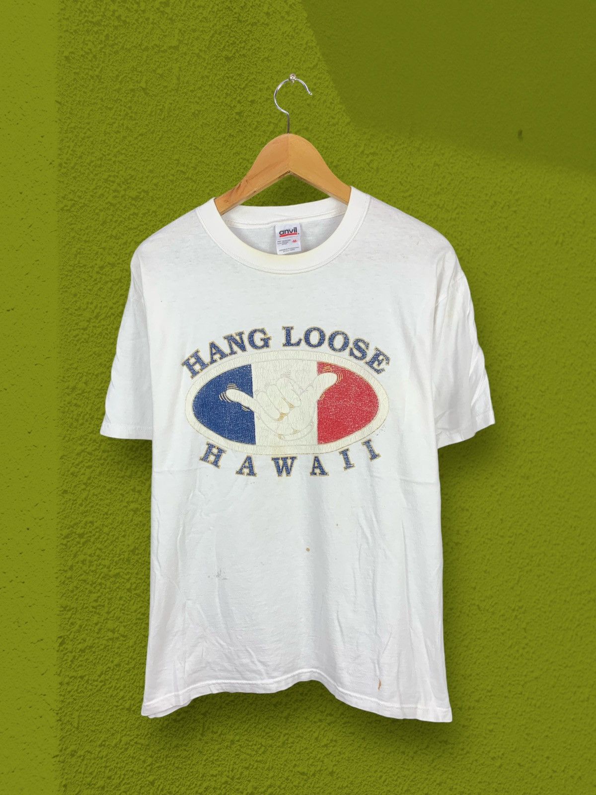 Vintage Steals! Vintage 90s Y2K Hang Loose Hawaii Tee Size US M / EU 48-50 / 2 - 1 Thumbnail