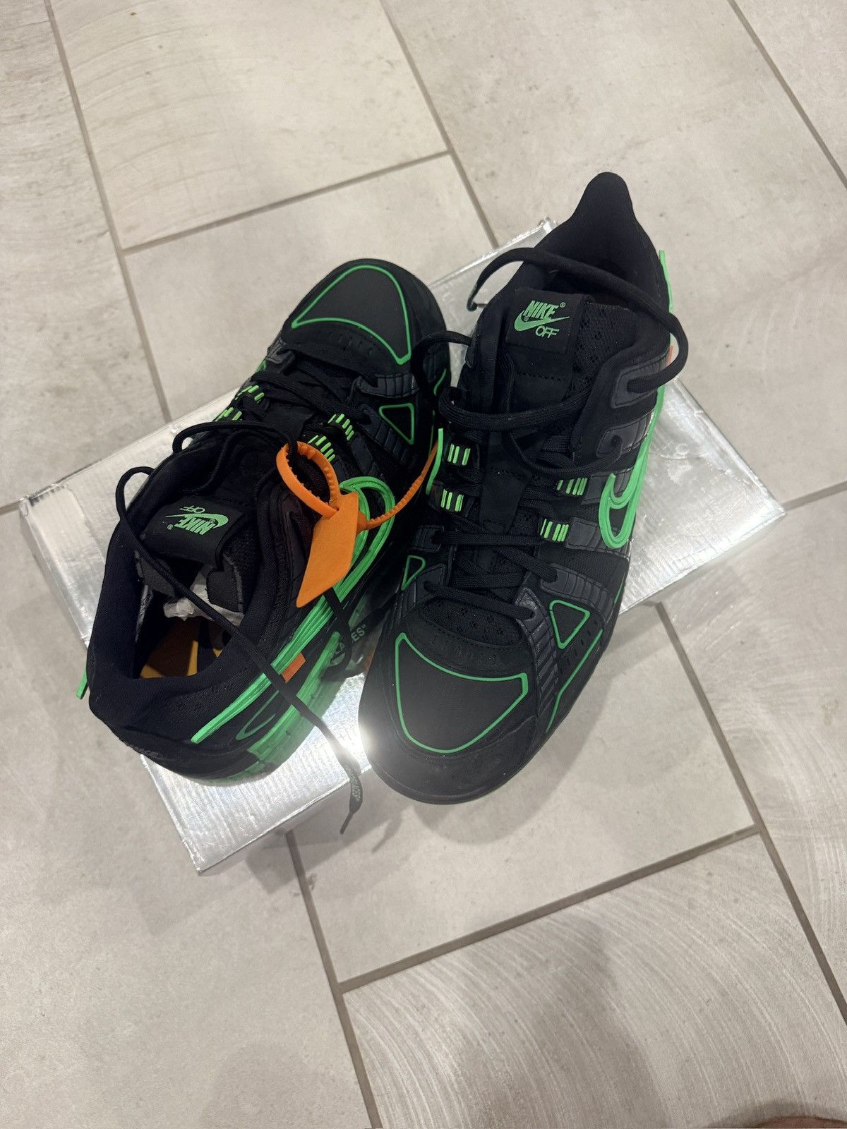 Nike × Off-White Off-white x Nike rubber dunks size 12 BNWT Size US 12 / EU 45 - 4 Thumbnail