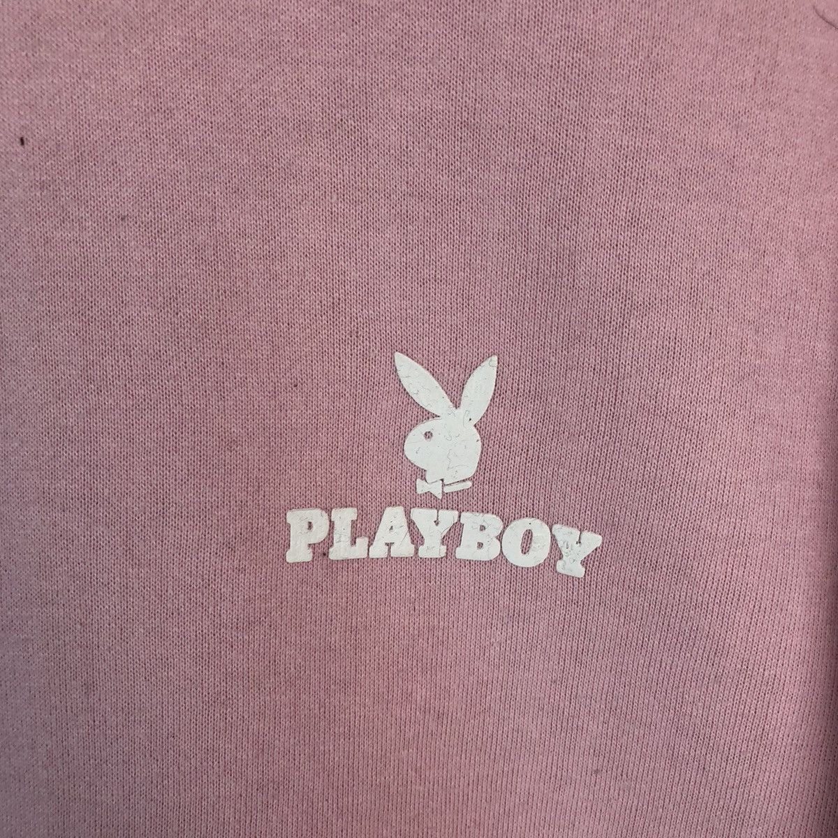 Playboy Playboy big logo Pink vintage Sweatshirt #A1177 Size US M / EU 48-50 / 2 - 15 Thumbnail